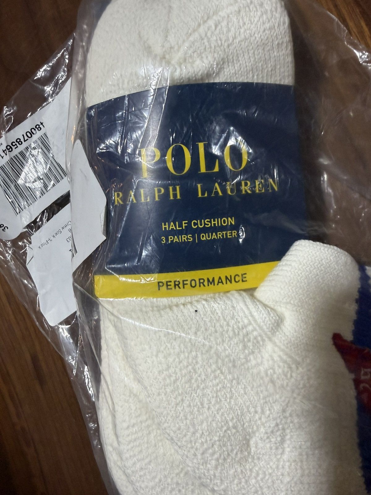 Polo Ralph Lauren Polo Ralph Lauren Striped-Cuff Quarter-Crew Sock 3-Pack ‘67 Size ONE SIZE - 5 Thumbnail
