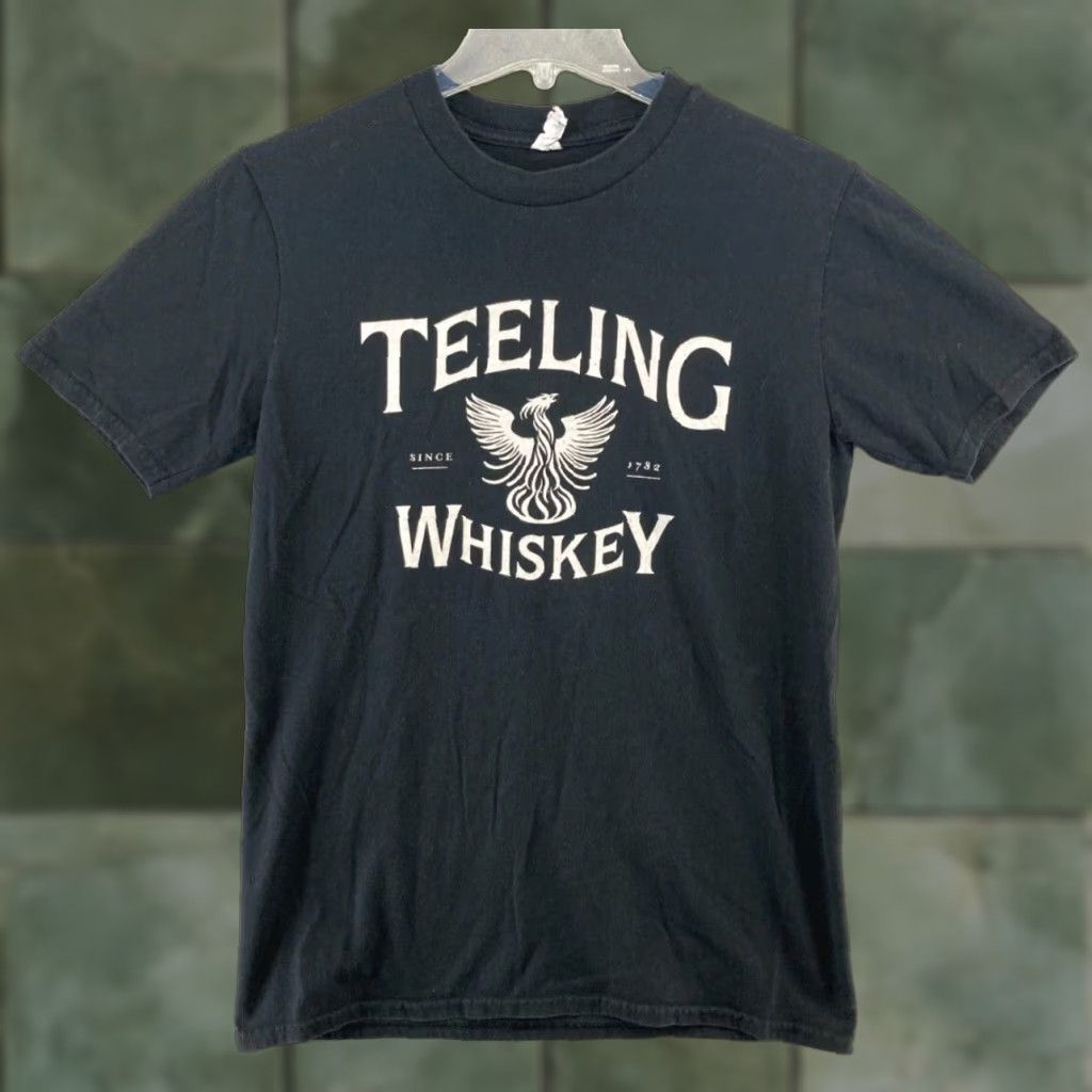 Logo 7 Teeling Whiskey T Shirt District Perfect Tri Short Sleeve Logo Black Adult Small Men’s Tee Whiskey Logo Size US S / EU 44-46 / 1 - 1 Thumbnail