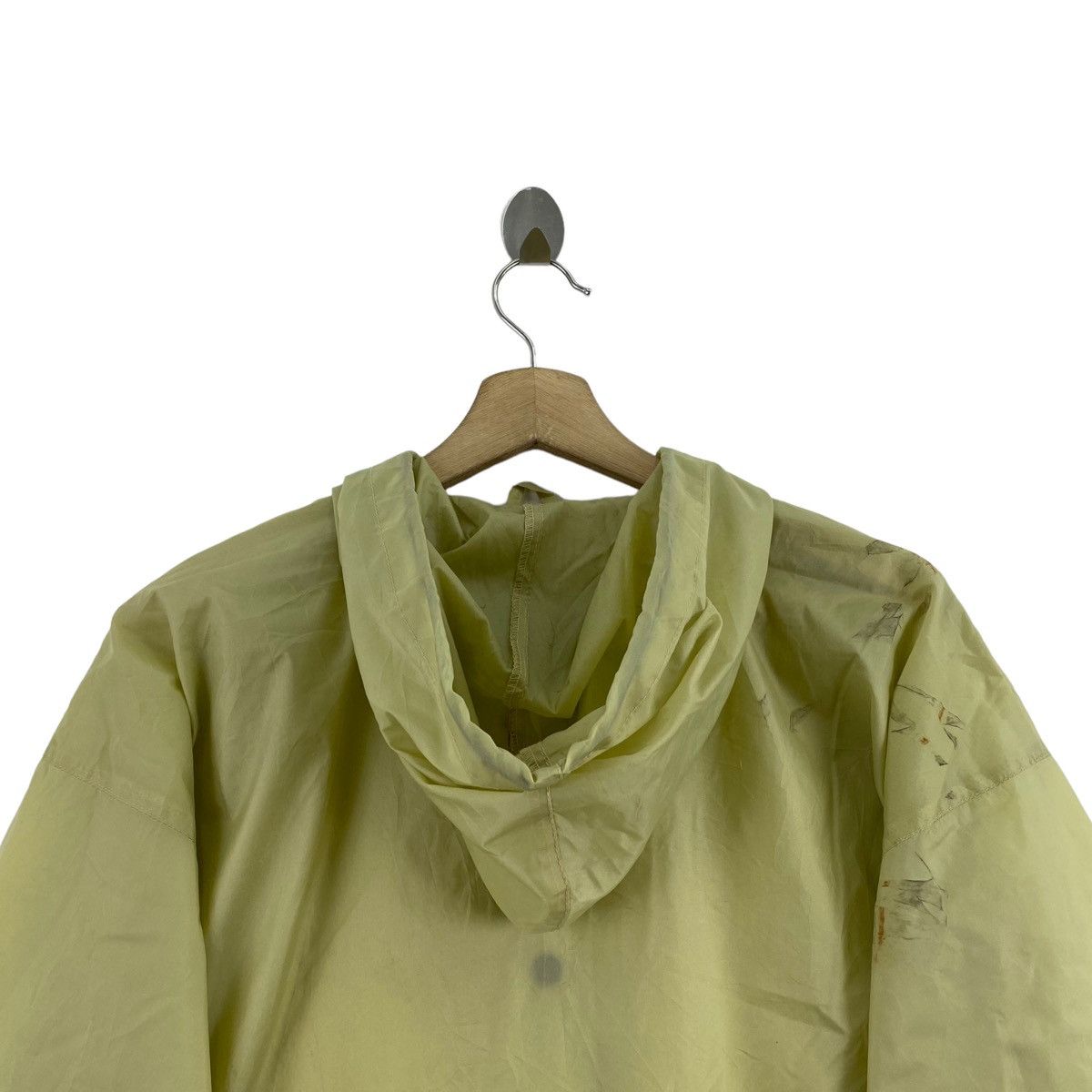 Fiorucci FIORUCCI Italian Designer Pockets Hooded Raincoat Parka Size US XXL / EU 58 / 5 - 4 Thumbnail