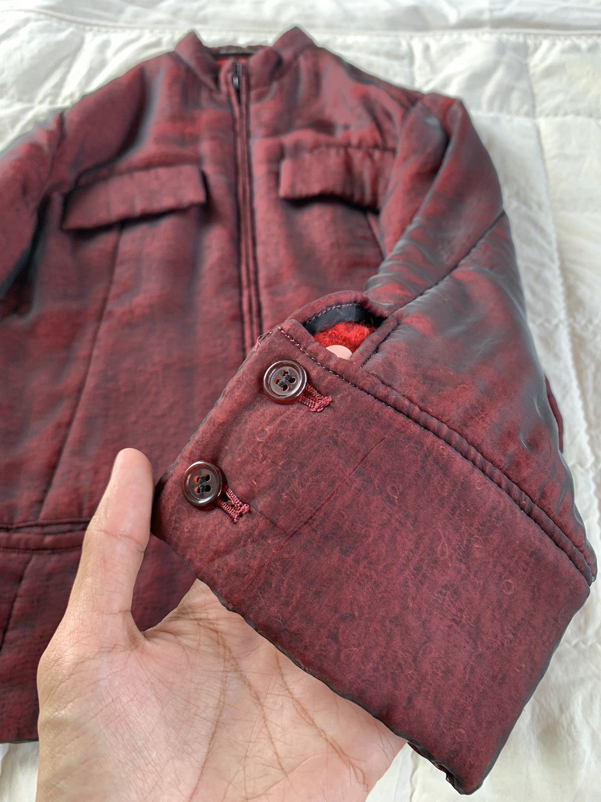 Yohji Yamamoto Y's Spider Web Double Layer Jacket Size L / US 10 / IT 46 - 13 Thumbnail