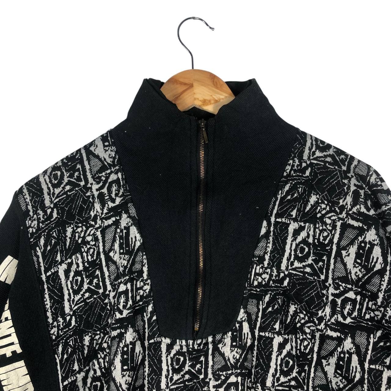 Japanese Brand Vintage Root Three Half Zipper Sweatshirt Size US M / EU 48-50 / 2 - 2 Thumbnail