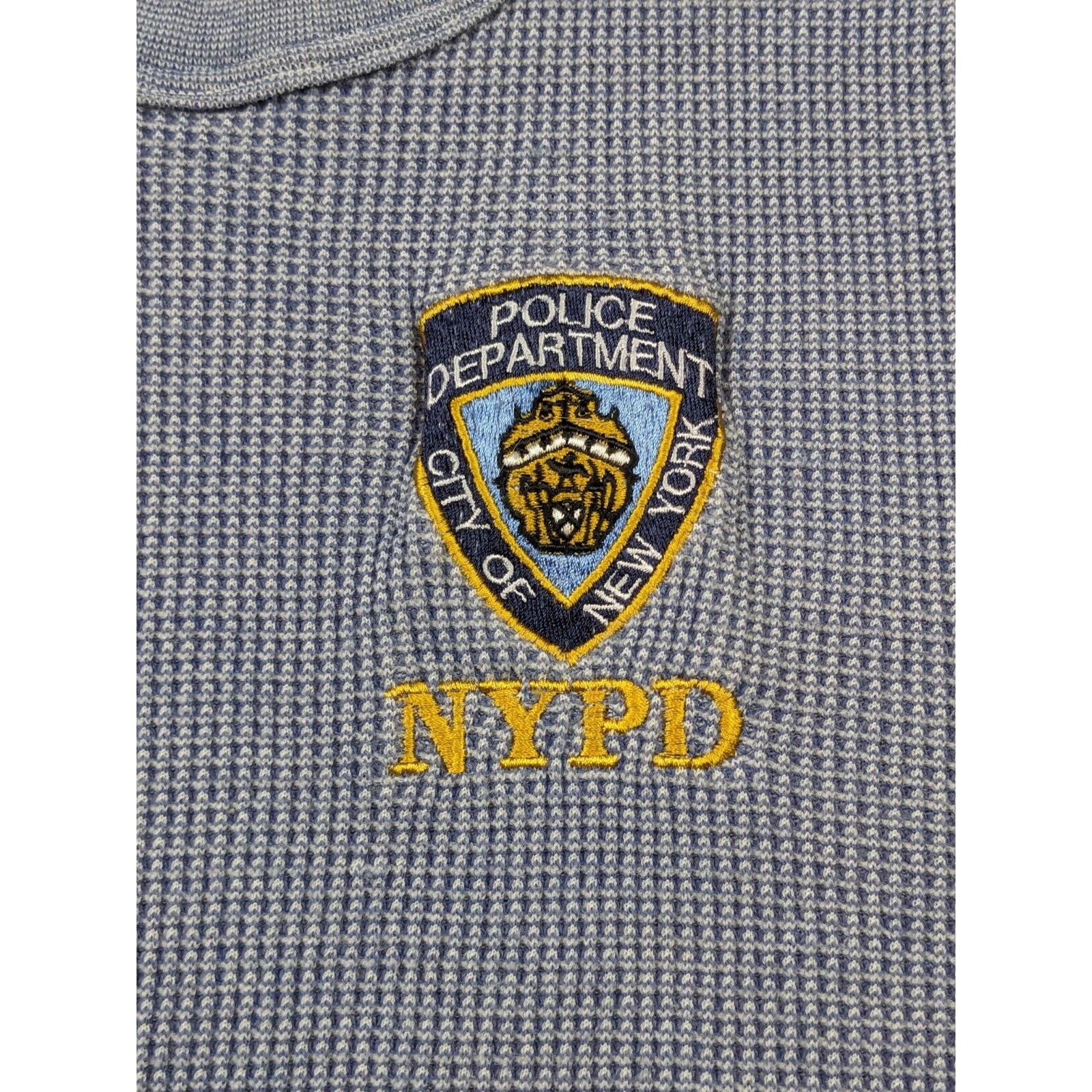 Other Vtg NYPD Coldmaster Thermal Sleeveless Blue Tanktop Shirt Size US M / EU 48-50 / 2 - 3 Thumbnail