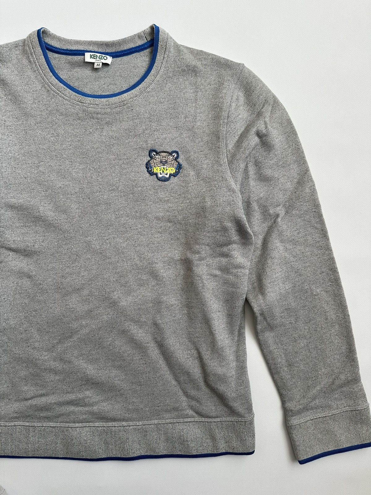 Kenzo Kenzo Tiger Small Embroidery Logo Sweatshirt Y2K Size US M / EU 48-50 / 2 - 2 Thumbnail