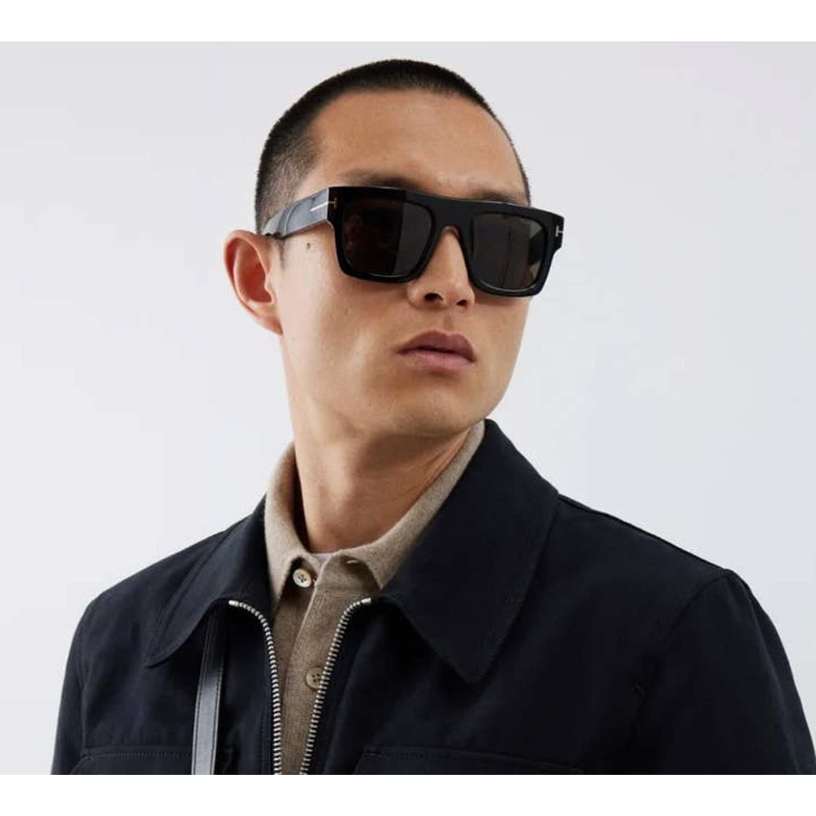 Tom Ford New,TOM FORD Fausto Sunglasses TF711 01A Authentic Size ONE SIZE - 19 Thumbnail