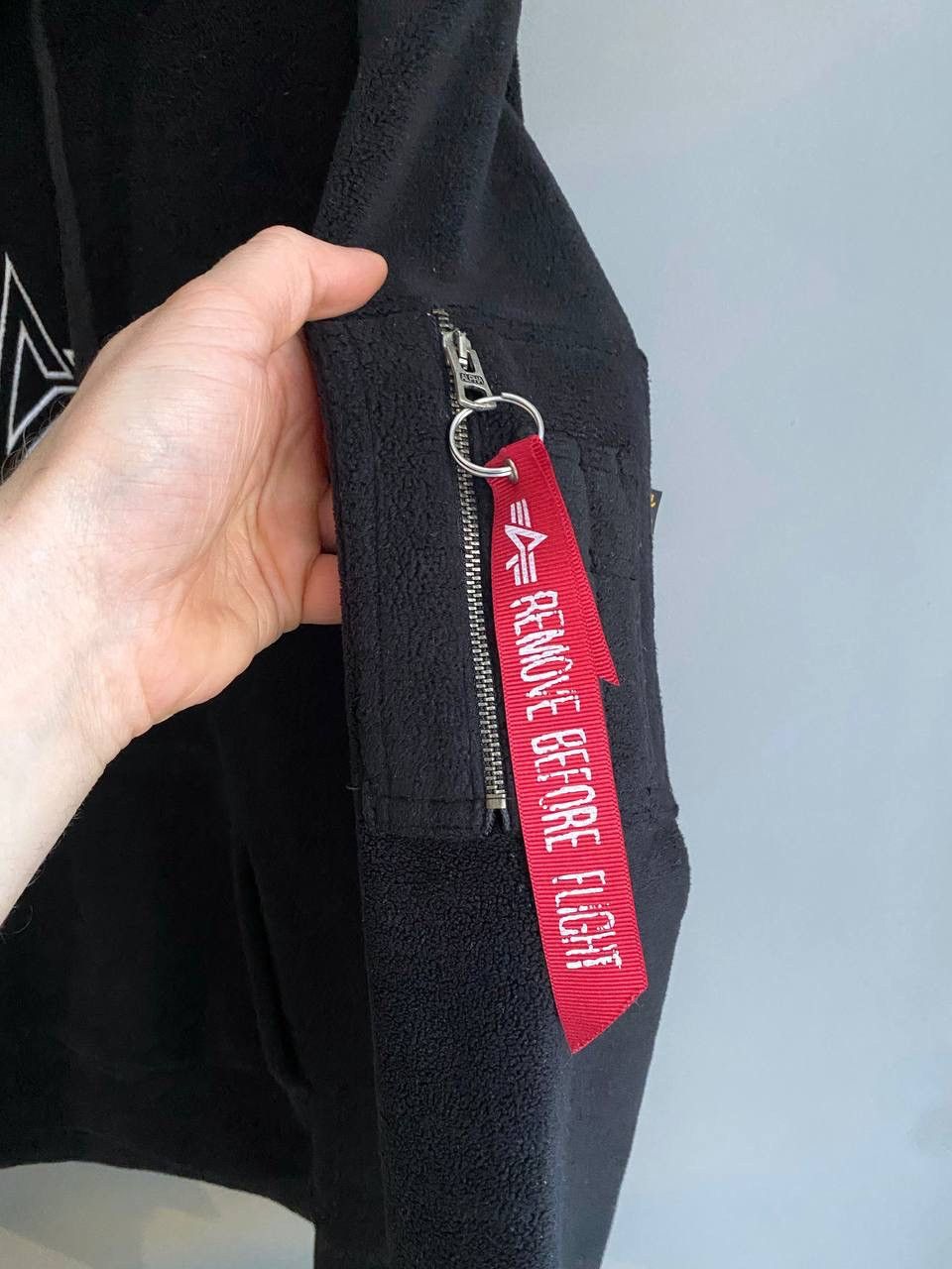 Alpha Industries Alpha Industries Men's Black Fleece Hoodie, Size M Size US M / EU 48-50 / 2 - 6 Thumbnail