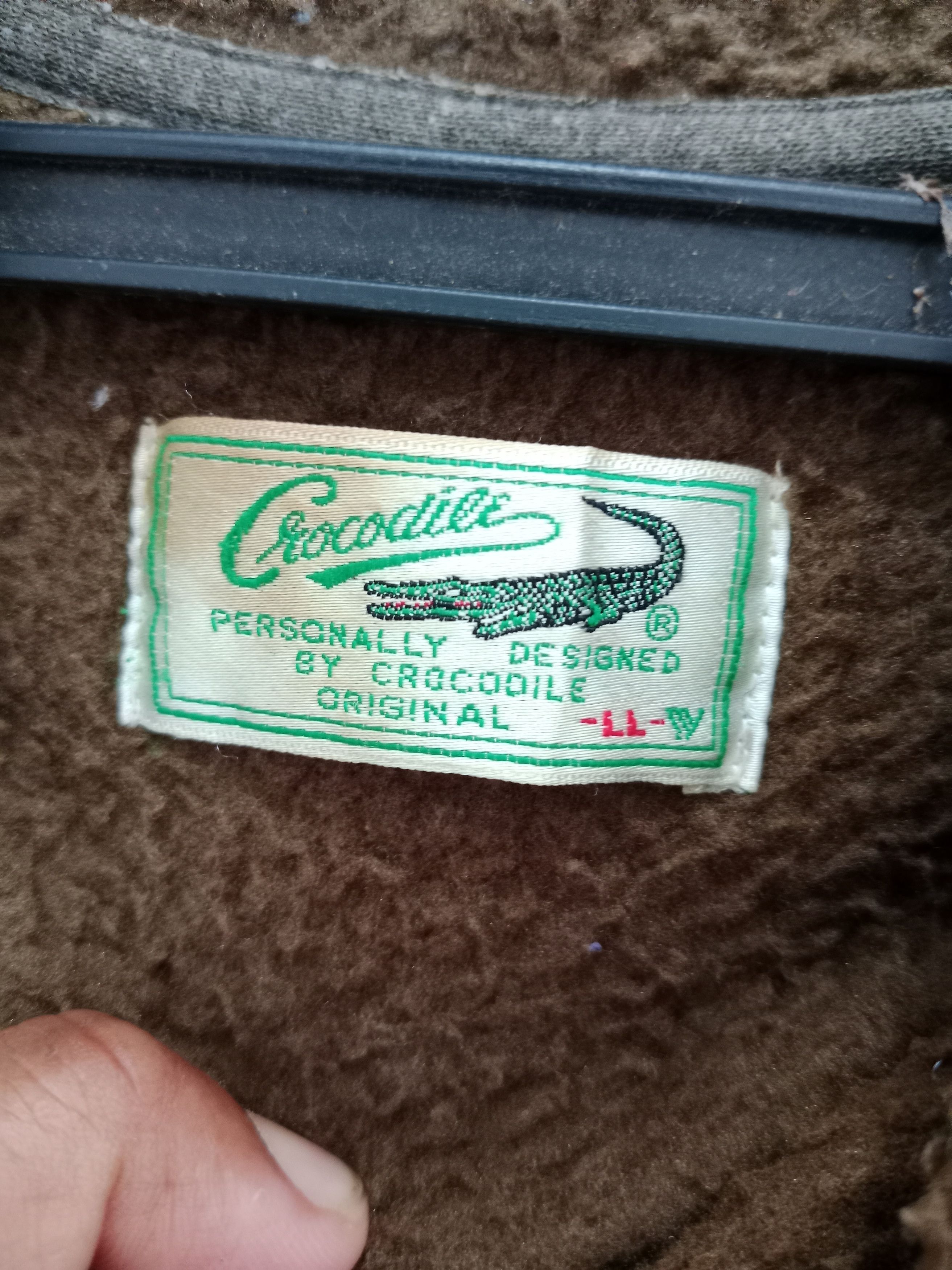 Vintage Vintage Crocodile Fleece Jacket Size US L / EU 52-54 / 3 - 7 Thumbnail