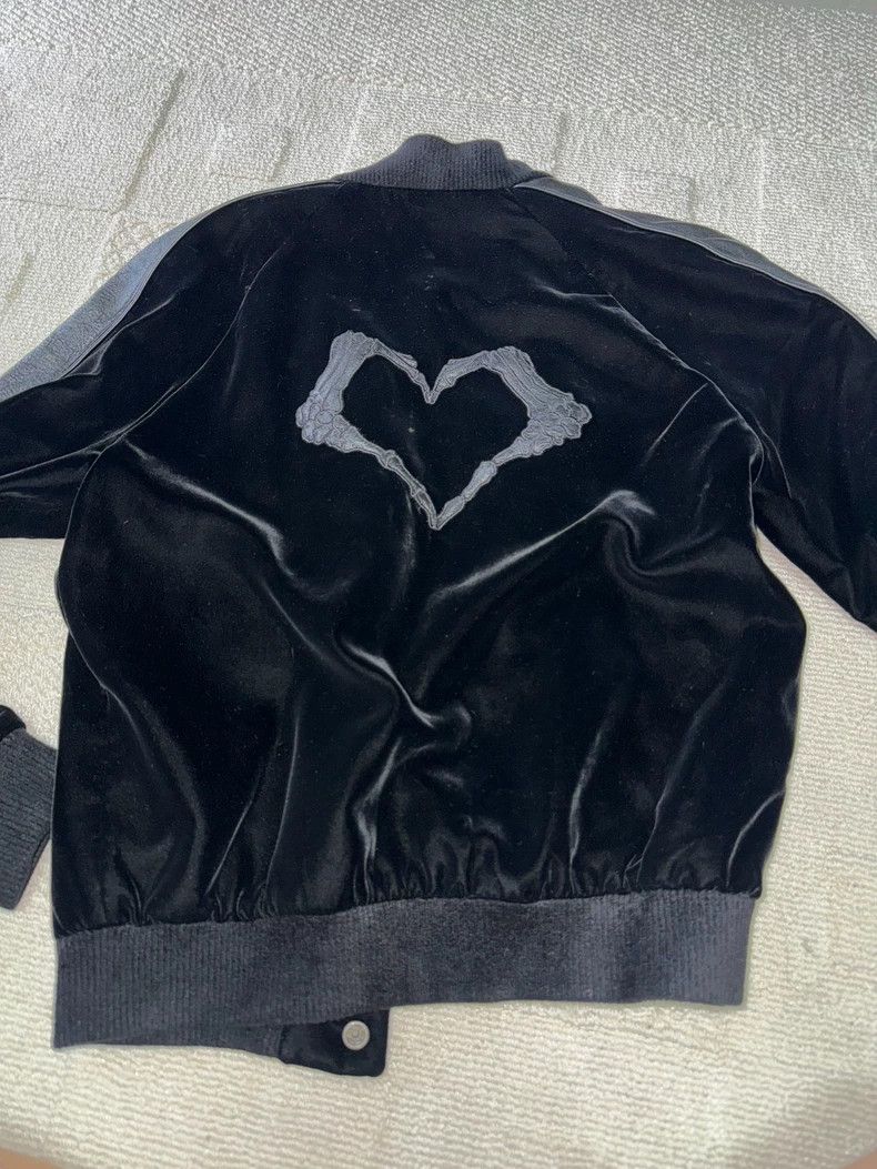 Saint Laurent Paris Skeleton Love Jacket