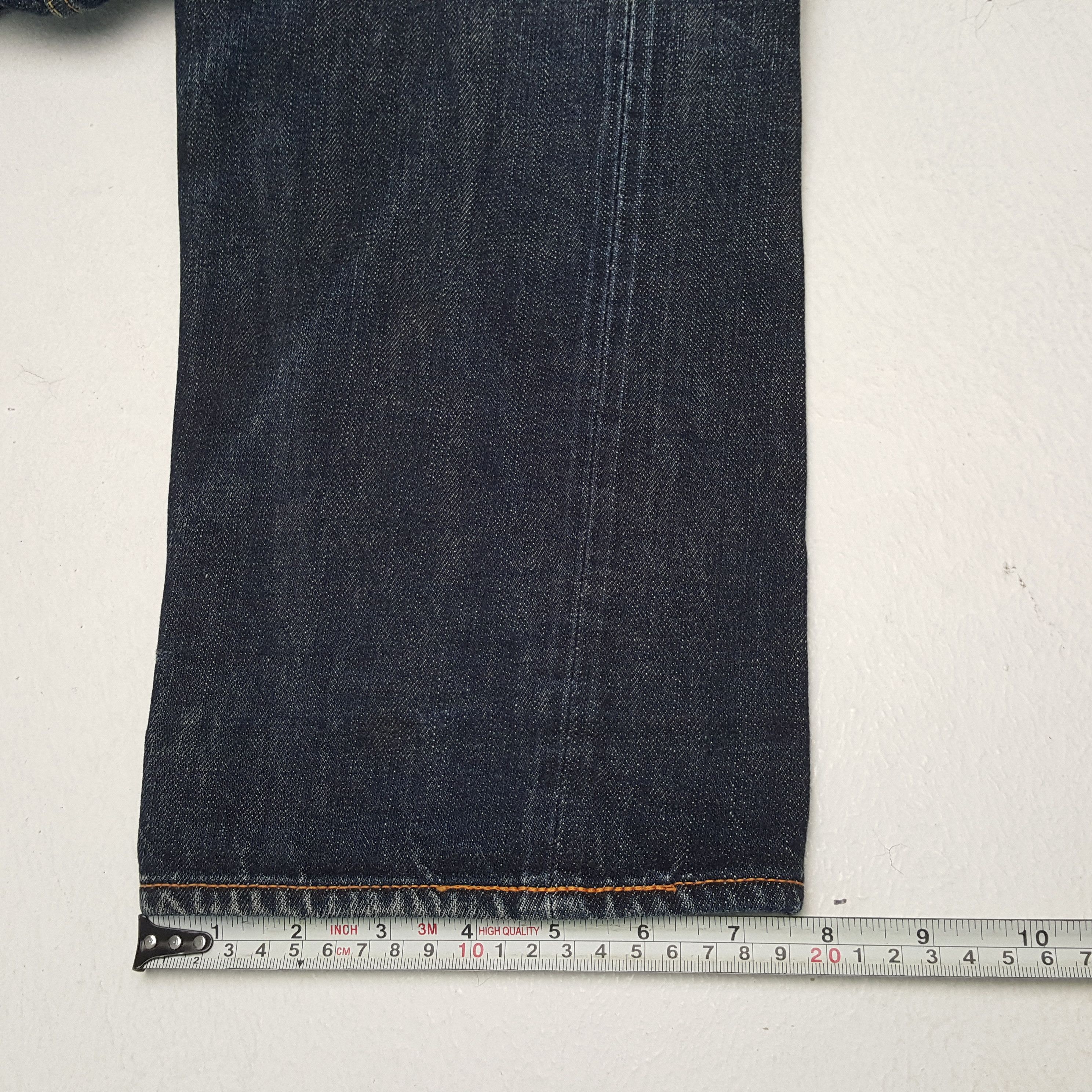 Evisu × Japanese Brand × Vintage EVISU Jeans Japanese Brand Streetwear Custom Daicock Style Size US 29 - 11 Thumbnail
