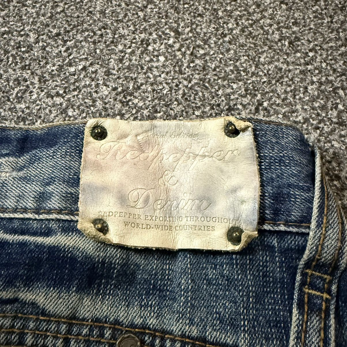 If Six Was Nine 🇯🇵🔥 Japanese Seditionaries LGB Ripped Paint Denim Size US 30 / EU 46 - 10 Thumbnail