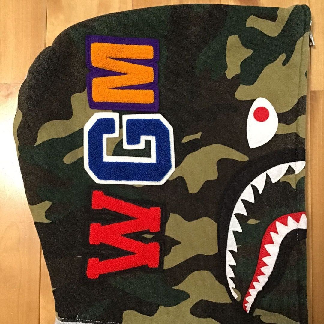 Bape × Nigo BAPE Woodland camo Shark full zip hoodie a bathing ape NIGO Size US S / EU 44-46 / 1 - 4 Thumbnail