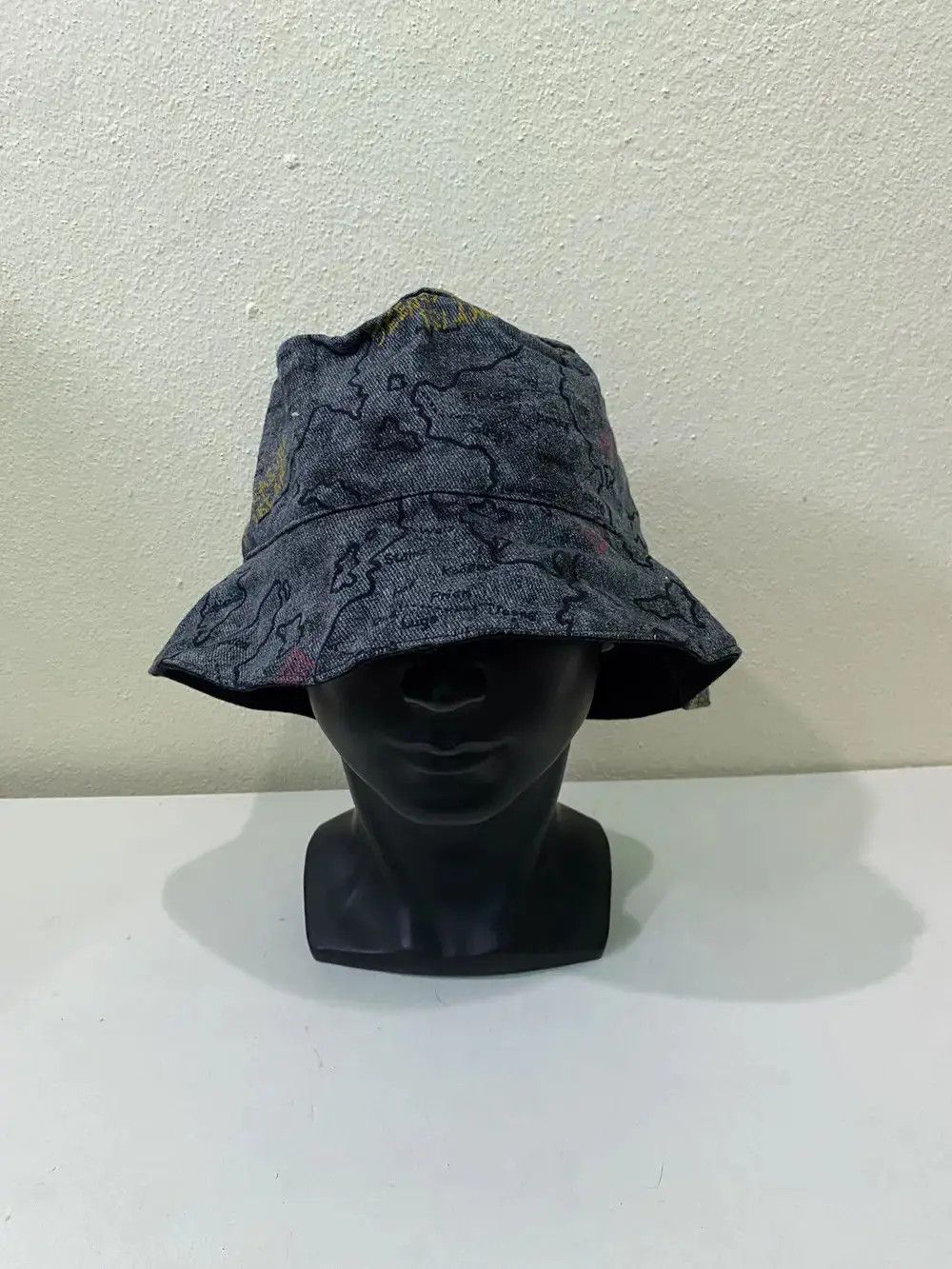 Japanese Brand × Vintage Japanese Brand Overprint Bucket Hat Size ONE SIZE - 4 Thumbnail