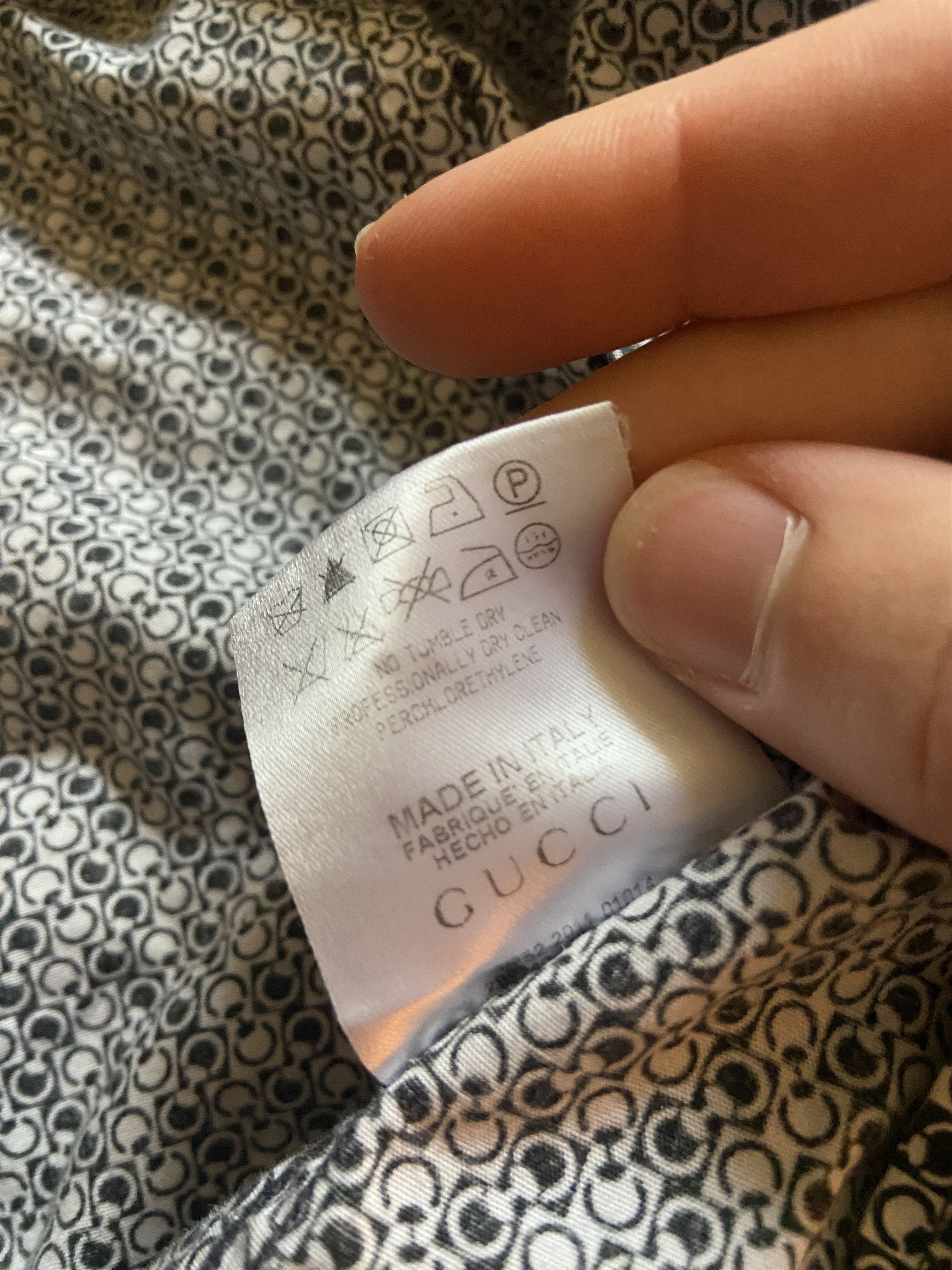 Gucci Gucci Skinny Shirt Size US S / EU 44-46 / 1 - 4 Thumbnail