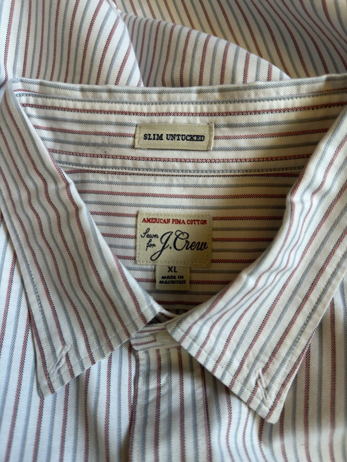 J.Crew × Vintage American Pina Button Down Size US XL / EU 56 / 4 - 6 Thumbnail