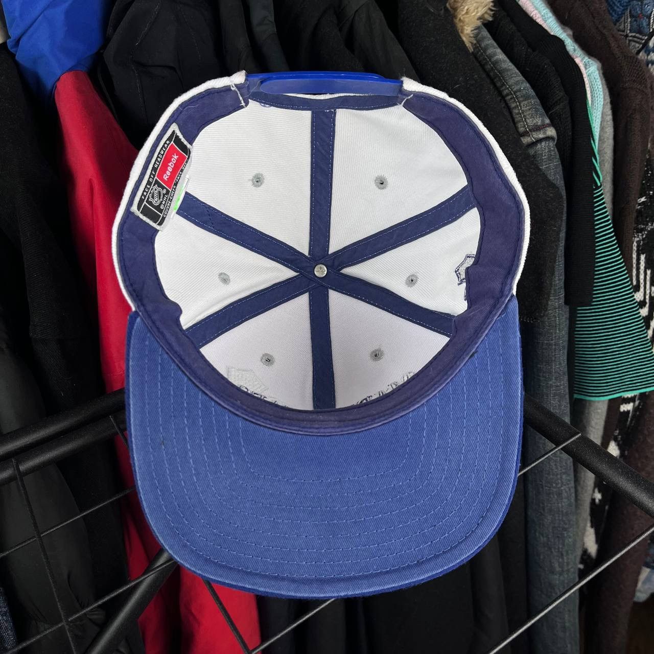 NHL × Vintage Reebok NHL Toronto Maple Leafs Cap Hat Snapback Hockey Size ONE SIZE - 7 Thumbnail