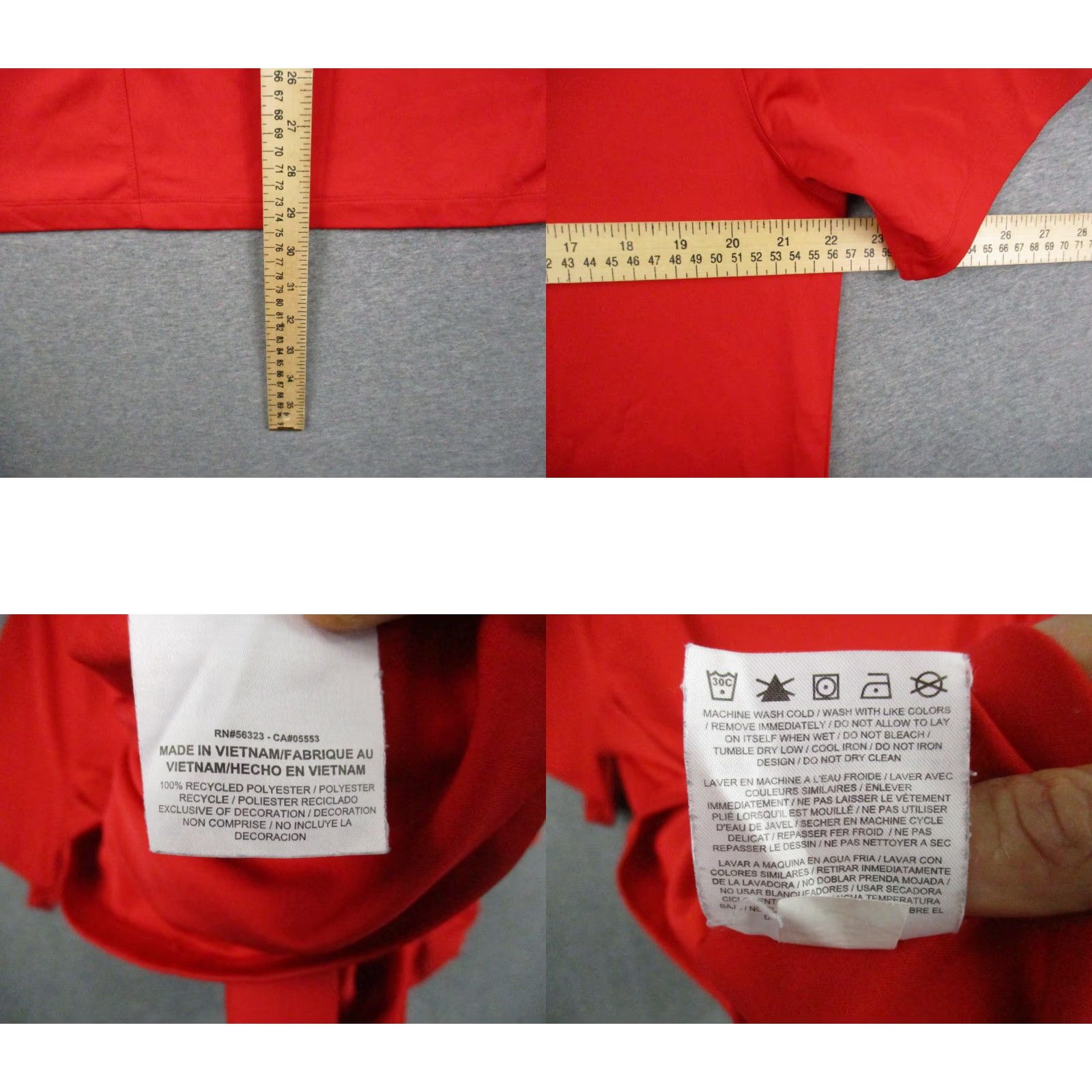 Nike Nike Golf Polo Shirt L Men’s Red Black Swoosh Dri Fit Shirt Short Sleeve Adult Regular Knit 100% Polyester Embroidered Logo Nike Golf Brand Size US L / EU 52-54 / 3 - 8 Thumbnail