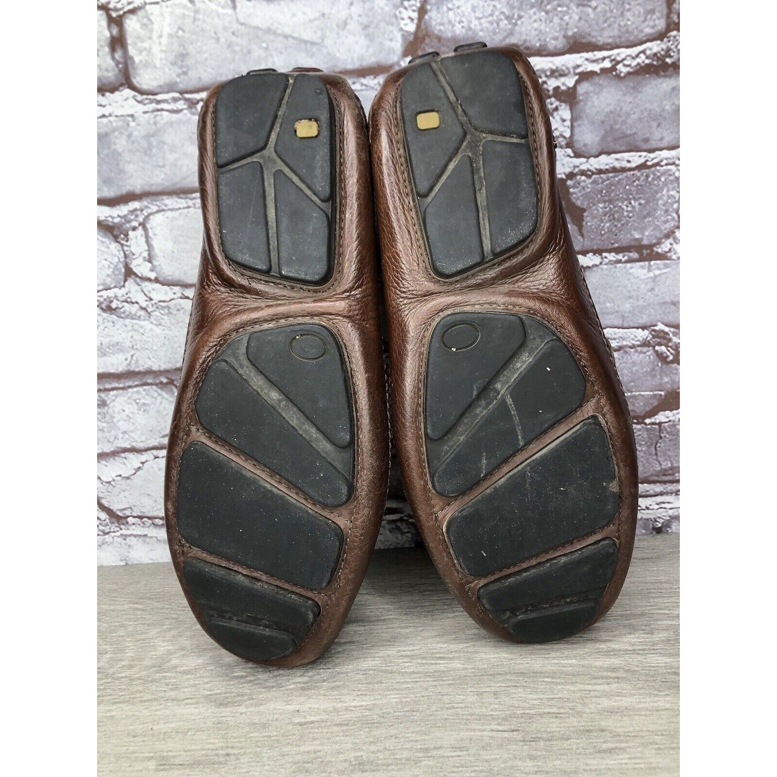 Mercanti Fiorentini Mercanti Fiorentini Relax Brown Leather Driving Penny Loafer Size US 13 / EU 46 - 22 Thumbnail
