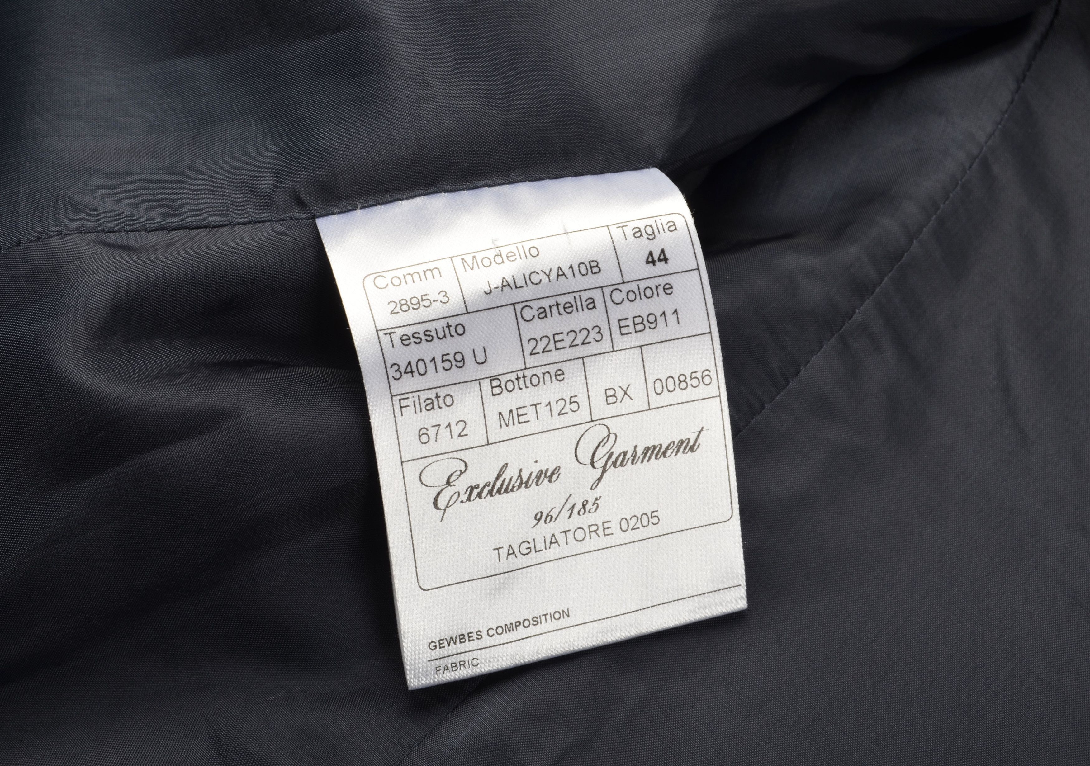 Tagliatore Tagliatore Double Breasted Blue Gold Buttons Blazer Jacket Size M / US 6-8 / IT 42-44 - 11 Thumbnail