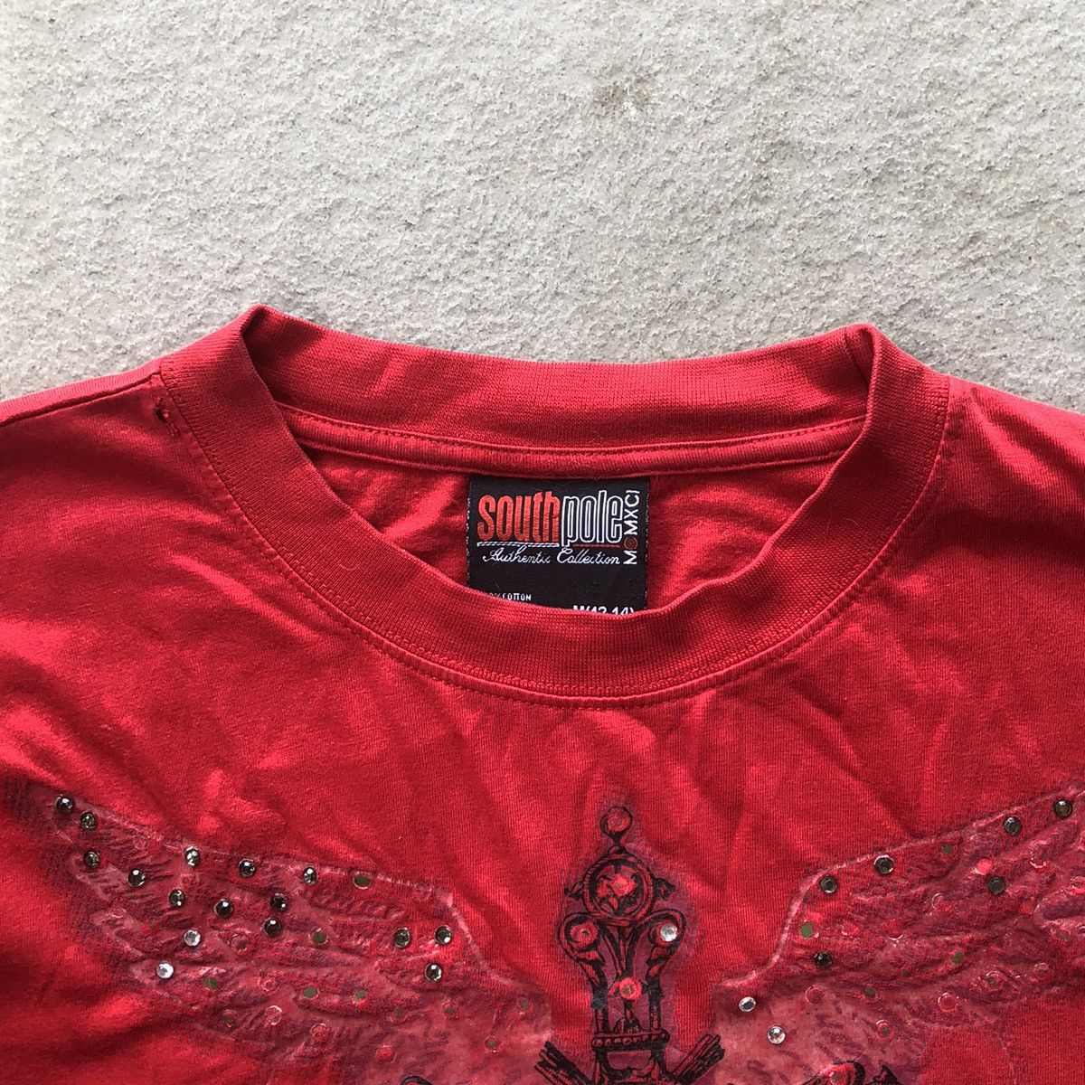 Affliction Y2k Southpole long sleeve double layer cross logo Size US M / EU 48-50 / 2 - 9 Thumbnail
