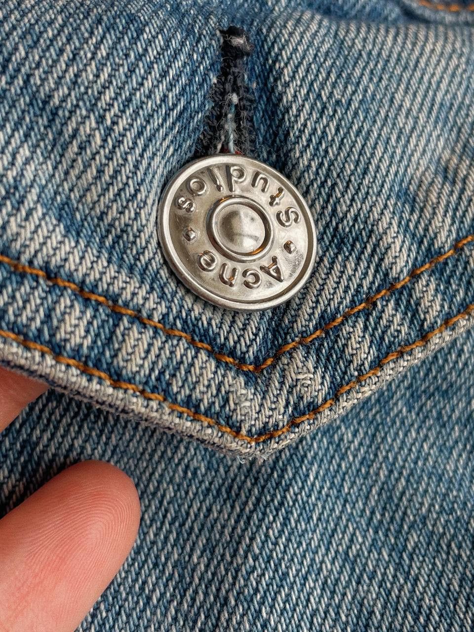 Acne Studios Acne Studios Denim Jacket LAB NT MID VTG Size S / US 4 / IT 40 - 11 Thumbnail