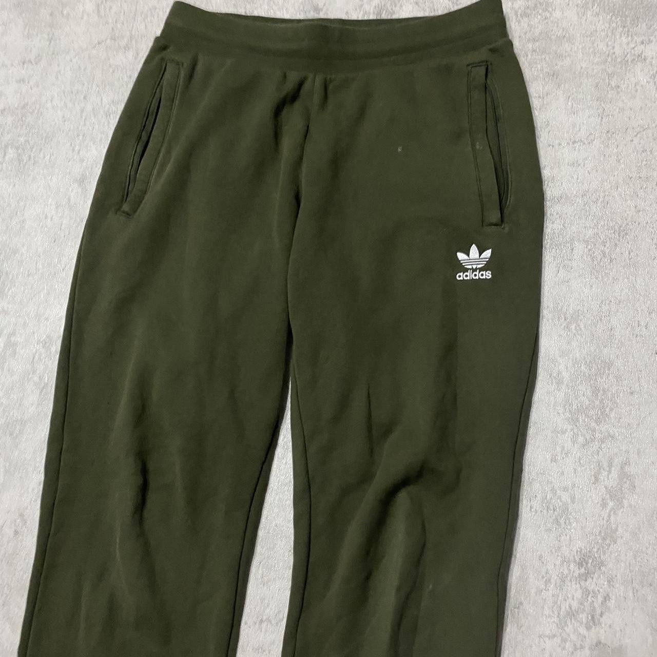 Adidas Khaki Adidas sweatpants with pockets #sweatpants Size US 32 / EU 48 - 2 Thumbnail