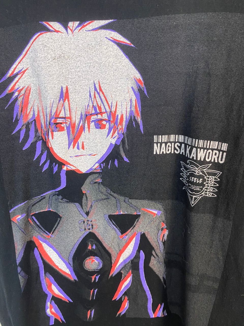 Anime × Japanese Brand × Vintage Vintage Evangelion anime printed tshirt by cospa Size US L / EU 52-54 / 3 - 4 Thumbnail