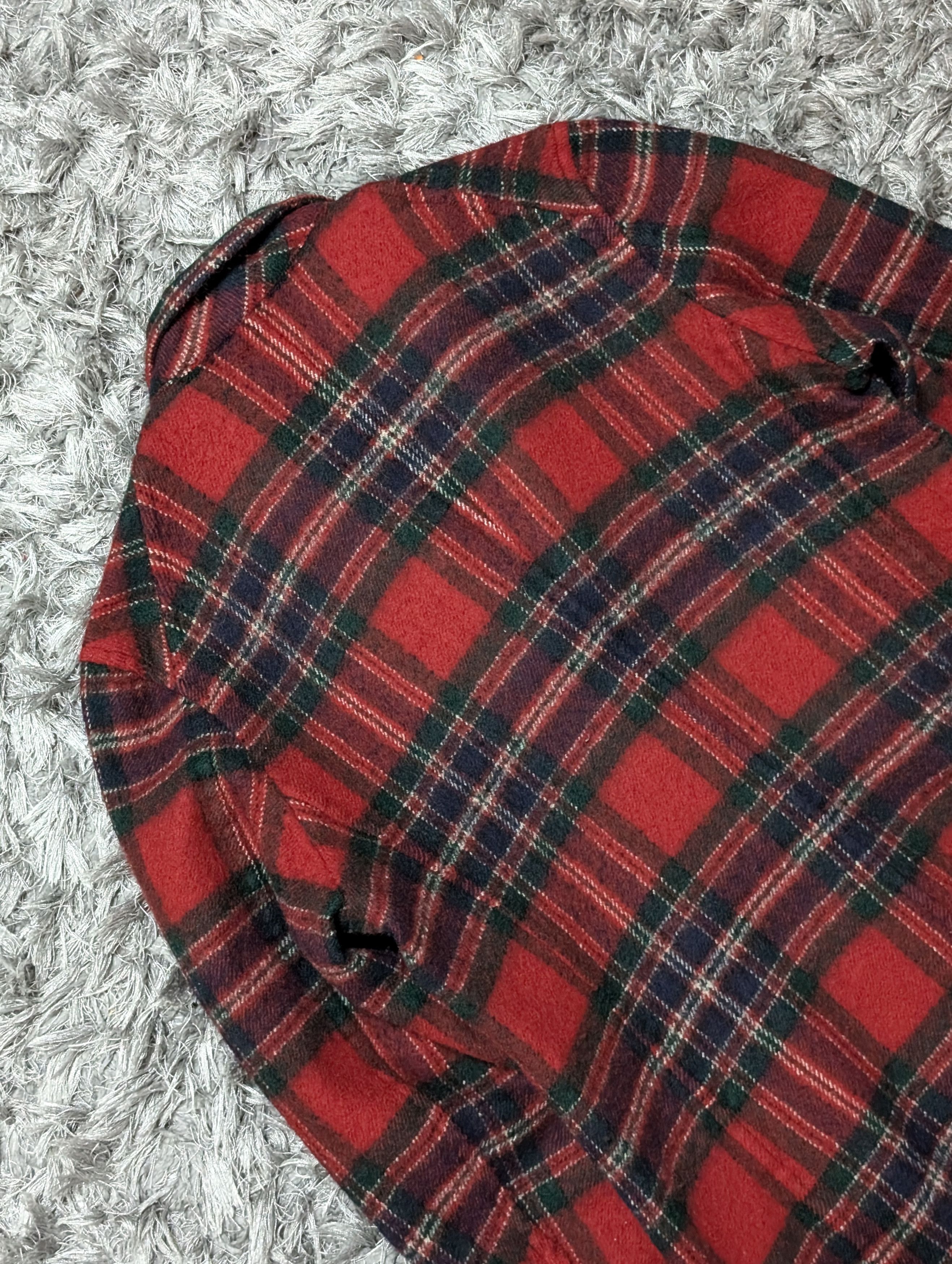 Comme des Garcons A/W 1998 Comme Des Garcons Red Check Wool Jacket Winter Coat Size M / US 6-8 / IT 42-44 - 7 Thumbnail