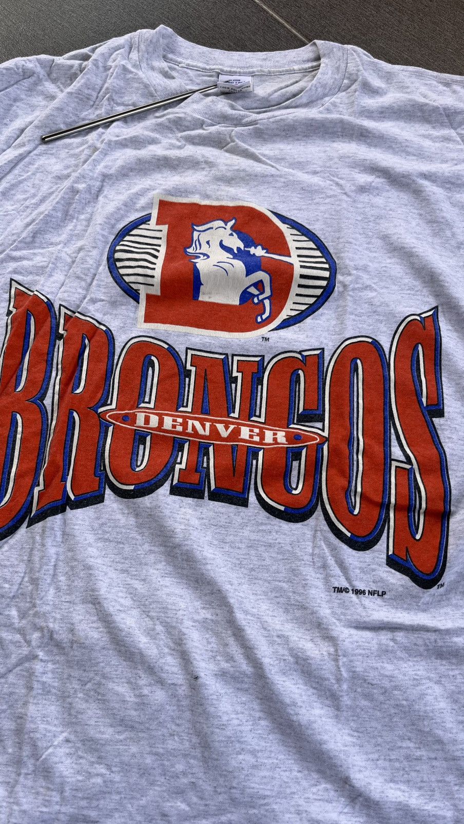 Logo 7 Vintage Tee NFL Broncos Size US XL / EU 56 / 4 - 2 Thumbnail