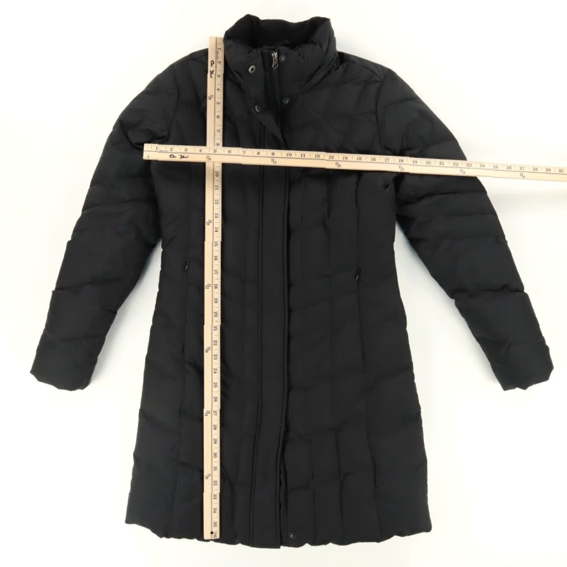 Eddie Bauer Eddie Bauer Goose Down Parka Solid Mock Long Sleeve Jacket Black Women's S Jacket Size S / US 4 / IT 40 - 3 Thumbnail