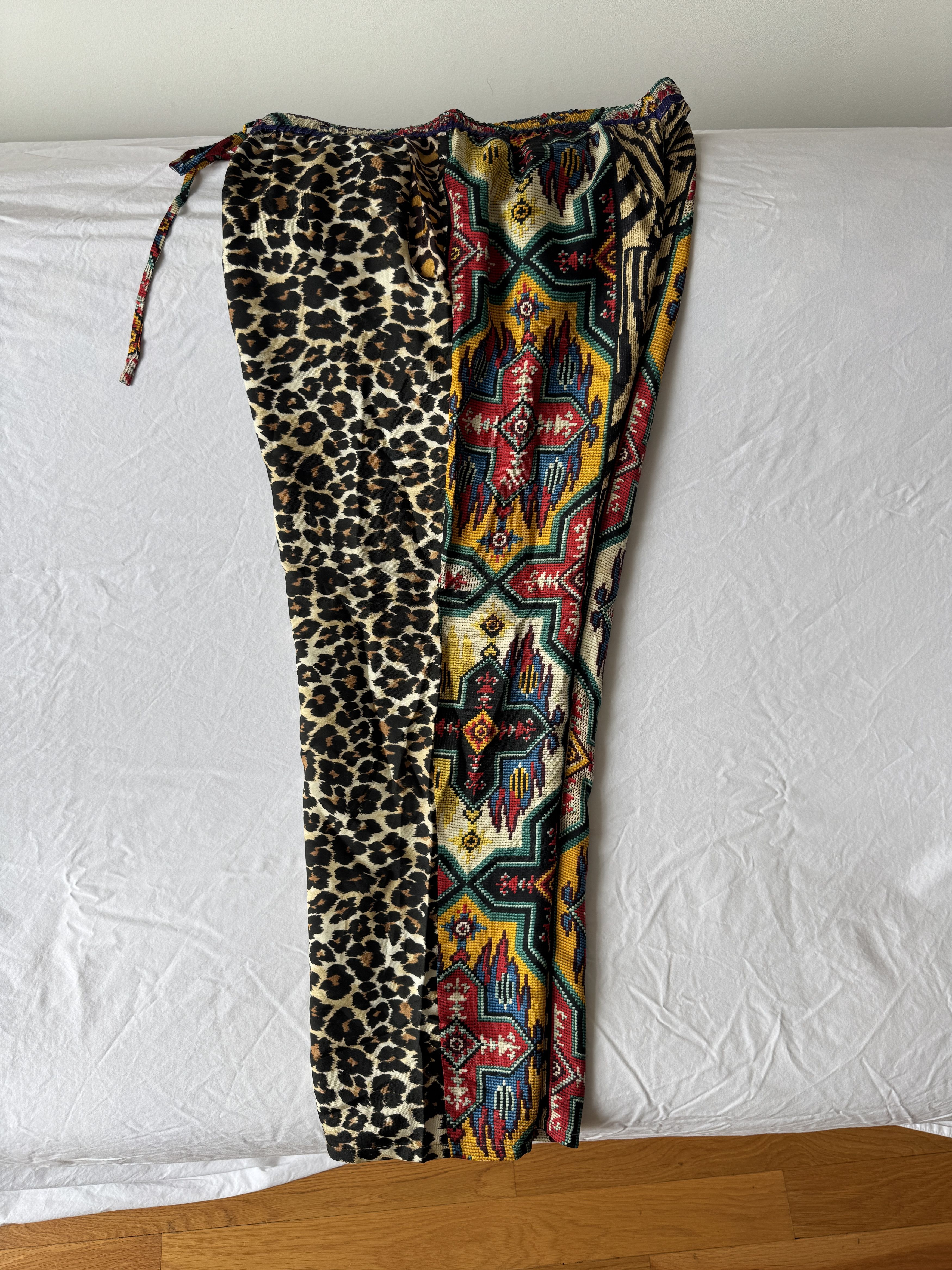 Pierre-Louis Mascia Silk Trousers Size US 34 / EU 50 - 4 Thumbnail
