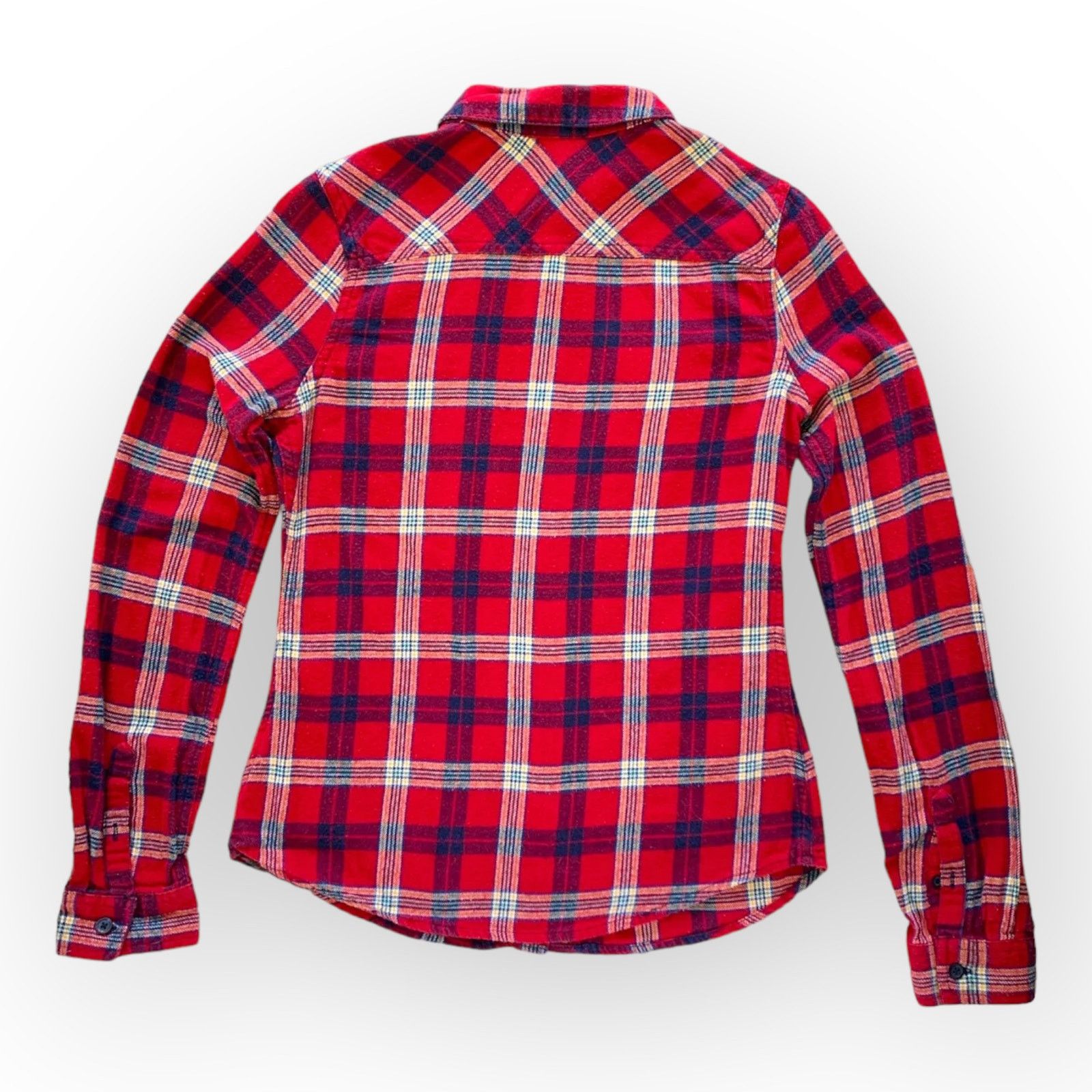 Vintage Mossimo Supply Co. Vintage Flannel | Red and Blue Size L / US 10 / IT 46 - 2 Thumbnail