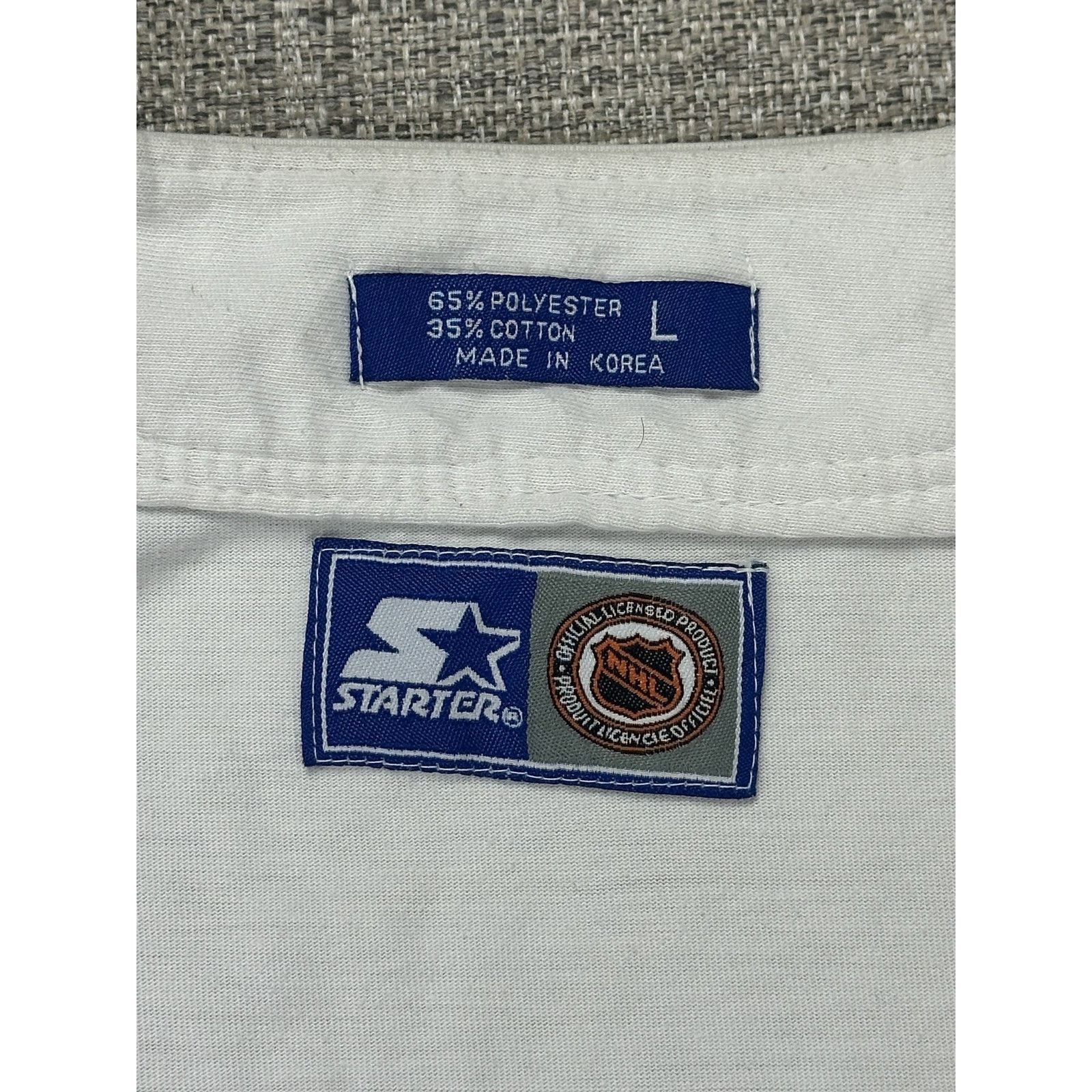 Starter Pittsburgh Penguins Jersey Mens L Baseball Button Starter Size US L / EU 52-54 / 3 - 6 Thumbnail