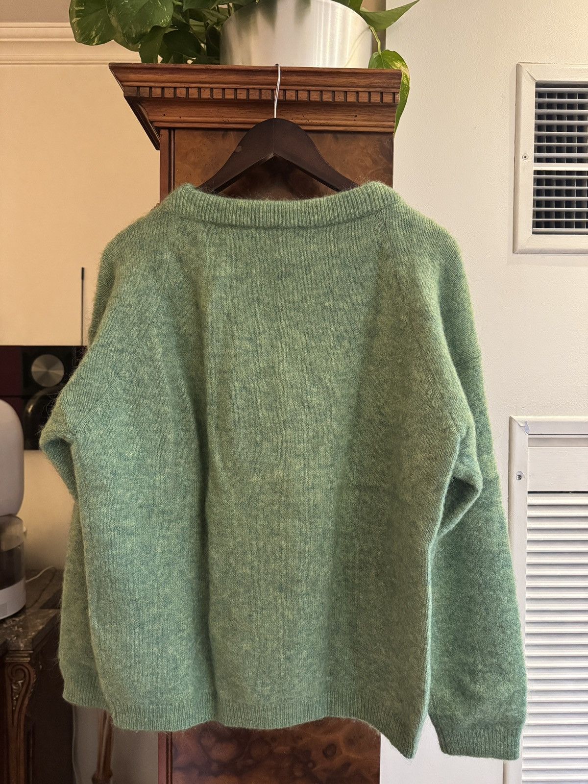 Acne Studios Acne Studios Mohair Blend Vibrant Green Sweater Size XS Size XS / US 0-2 / IT 36-38 - 3 Thumbnail