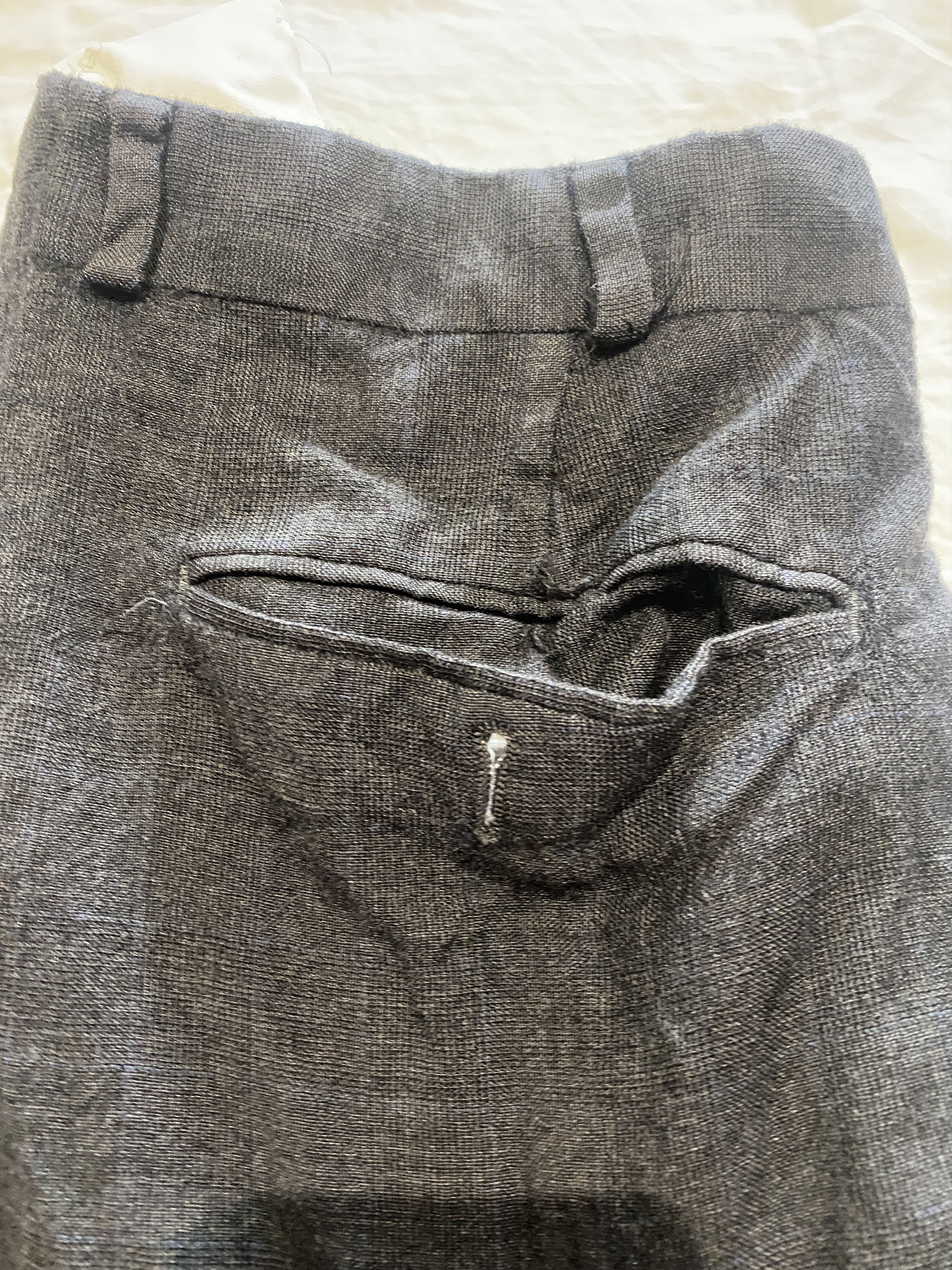 Vintage YSL Yves Saint Laurent vintage casual pants formal Size US 34 / EU 50 - 8 Thumbnail