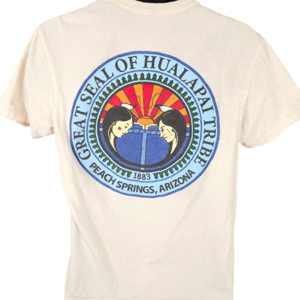 Gildan VINTAGE Grand Canyon West T Shirt Mens Size Medium White Hualapai Tribe Pach Springs Size US M / EU 48-50 / 2 - 4 Thumbnail