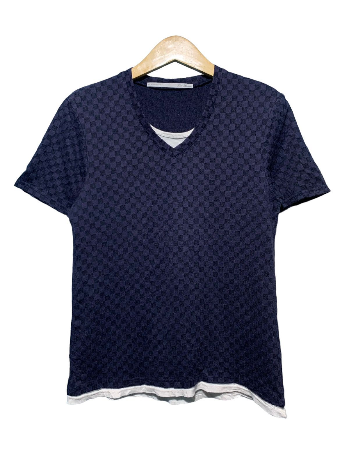 Issey Miyake × Tete Homme Tete Homme issey miyake double layer checker board t shirt Size US M / EU 48-50 / 2 - 1 Thumbnail