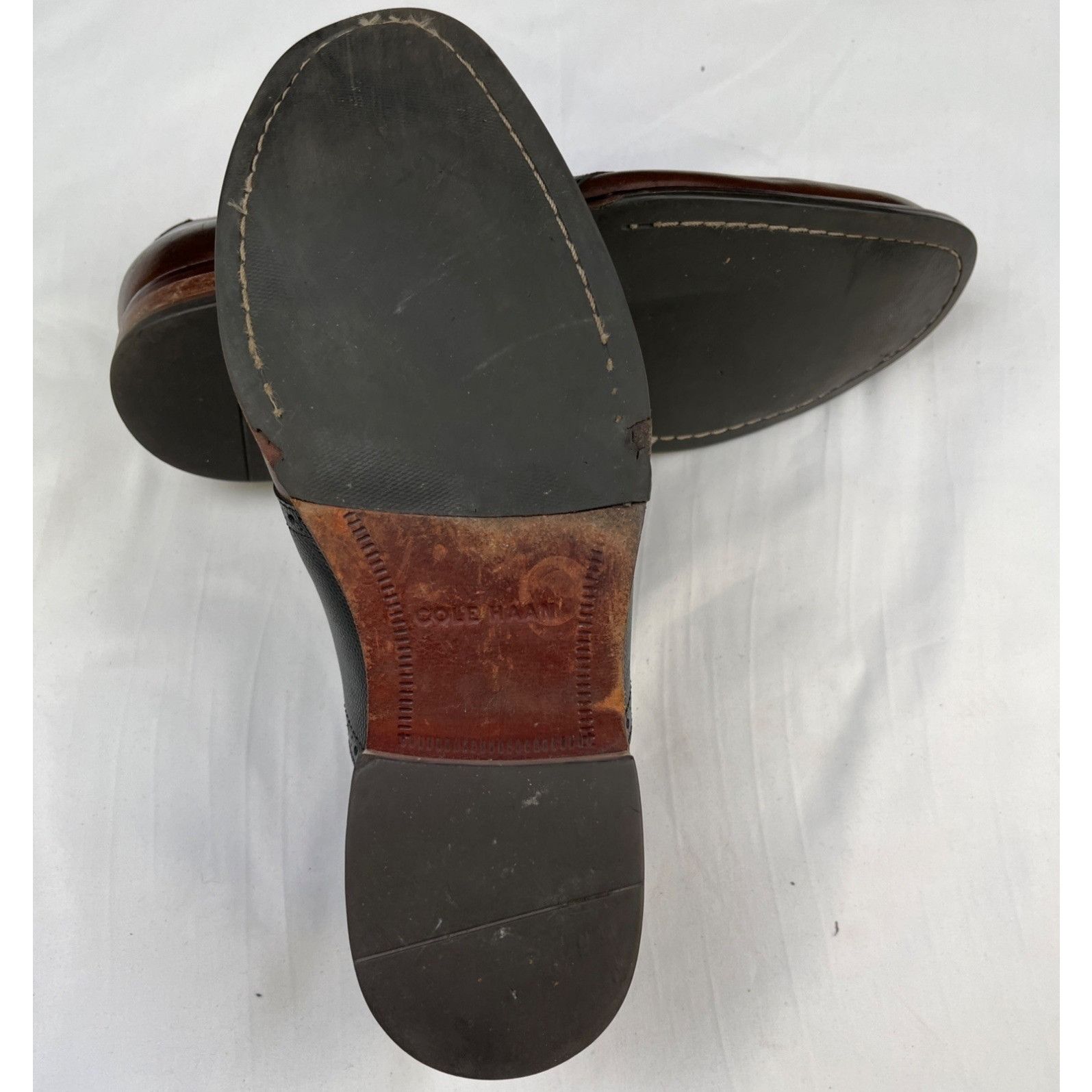 Cole Haan Cole Haan Men's Brown Dress Shoes/Oxfords Sz 10.5M SKU 4454 Size US 10.5 / EU 43-44 - 5 Thumbnail
