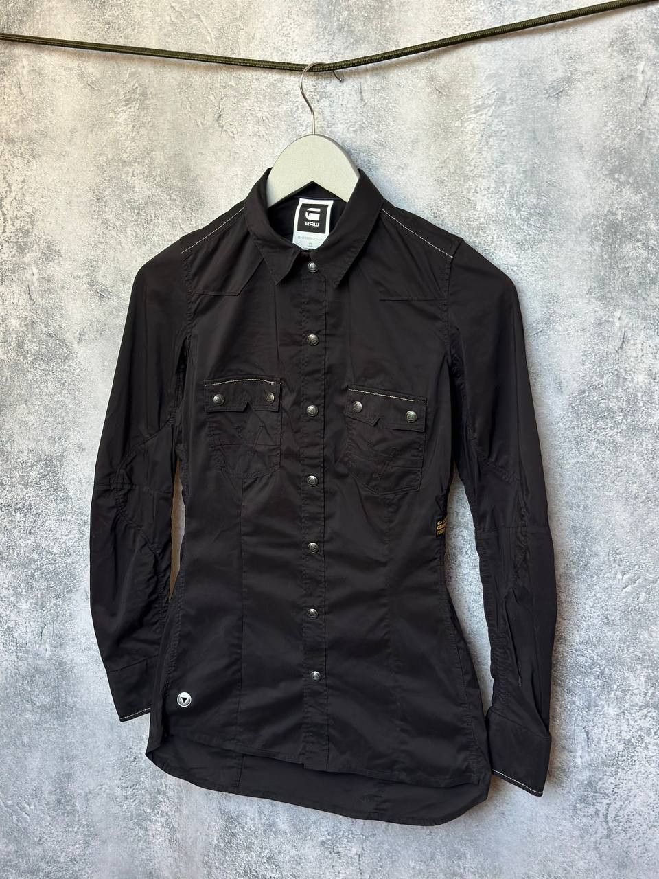 G-Star G-Star Raw Denim Motor 5620 Slim Shirt "96" Black LS Size XS / US 0-2 / IT 36-38 - 1 Thumbnail