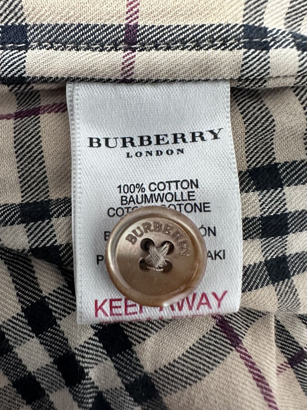 Burberry Burberry Robe Pants Men Nova Check Size L Size US 34 / EU 50 - 7 Thumbnail