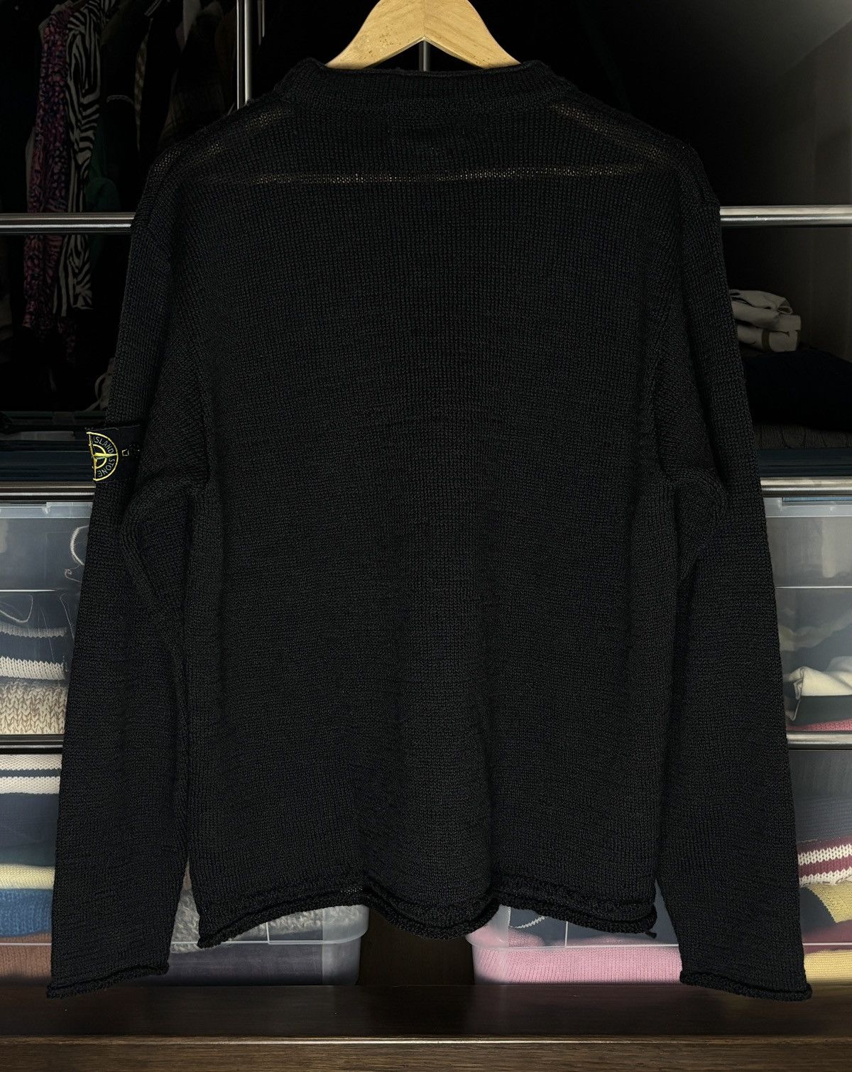 Stone Island Stone Island AW01 Knitted Wool Archive Vintage Sweater Size US XL / EU 56 / 4 - 3 Thumbnail