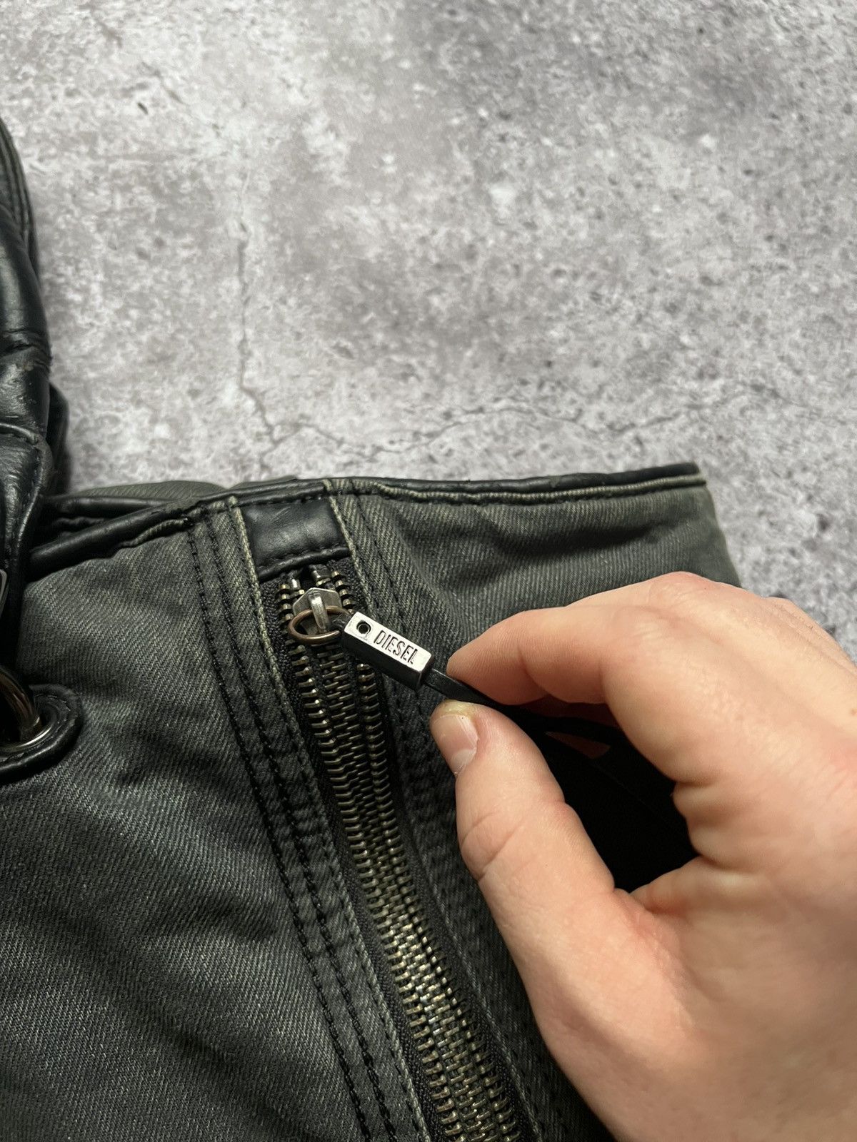 Diesel × Vintage Vintage Diesel Washed Denim Bag Size ONE SIZE - 7 Thumbnail