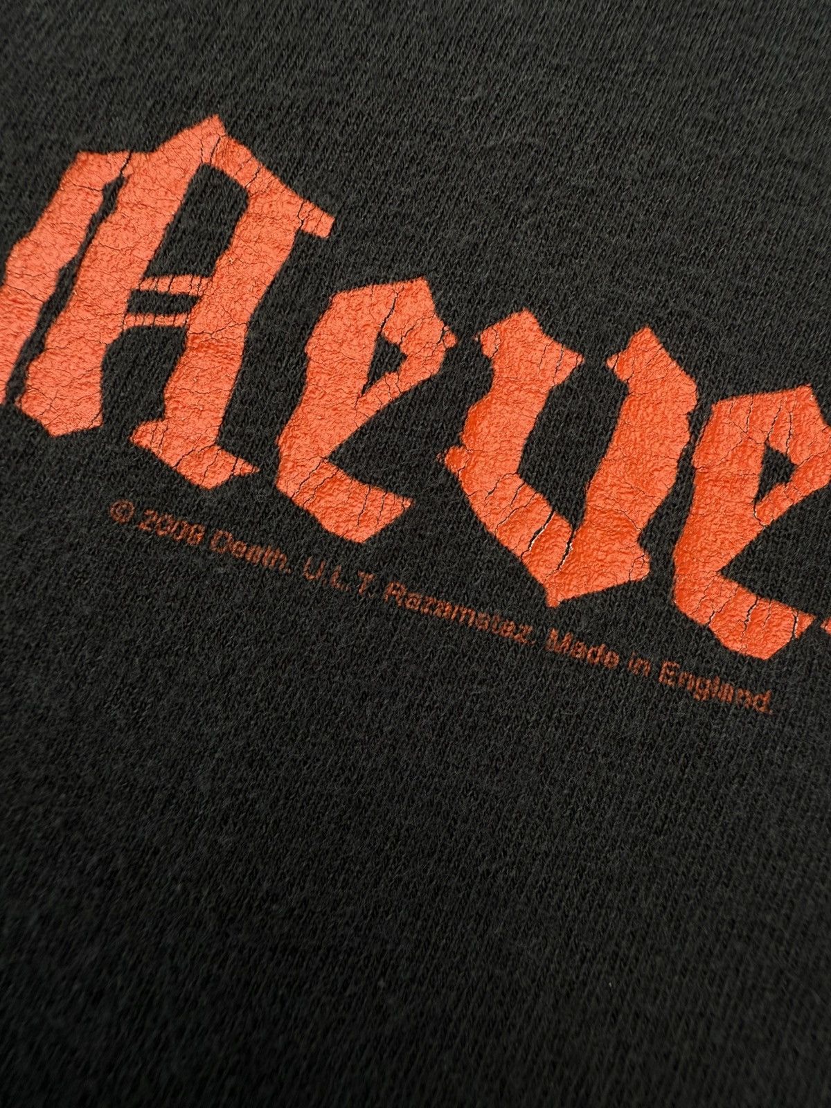 Band Tees × Vintage Death T-shirt 2009 Life Will Never Last Metal Band size XL Size US XL / EU 56 / 4 - 8 Thumbnail