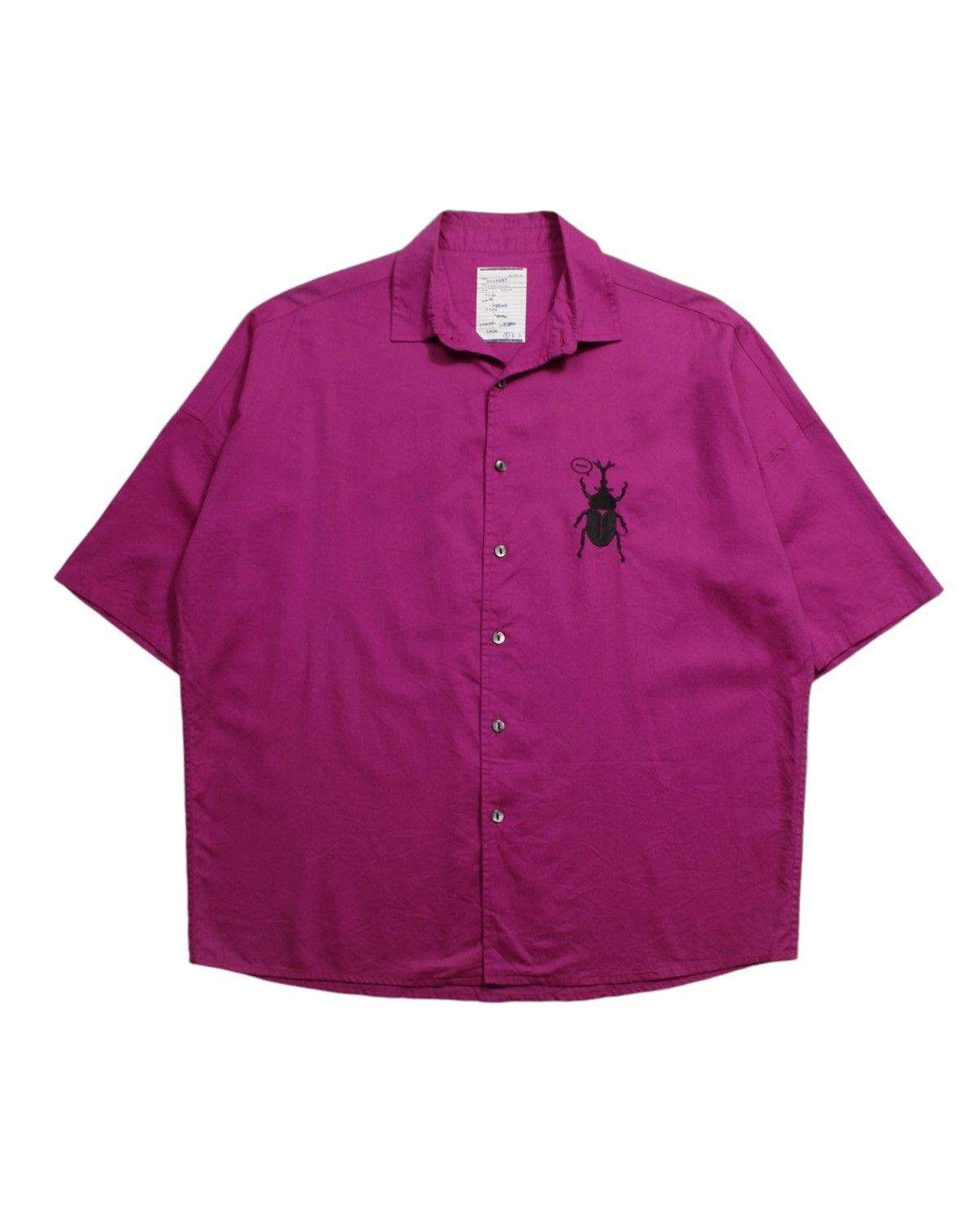 Japanese Brand SS2009 SHAREEF BOXY BEETLE BOXY RAYON SHIRTS Size US XL / EU 56 / 4 - 1 Thumbnail