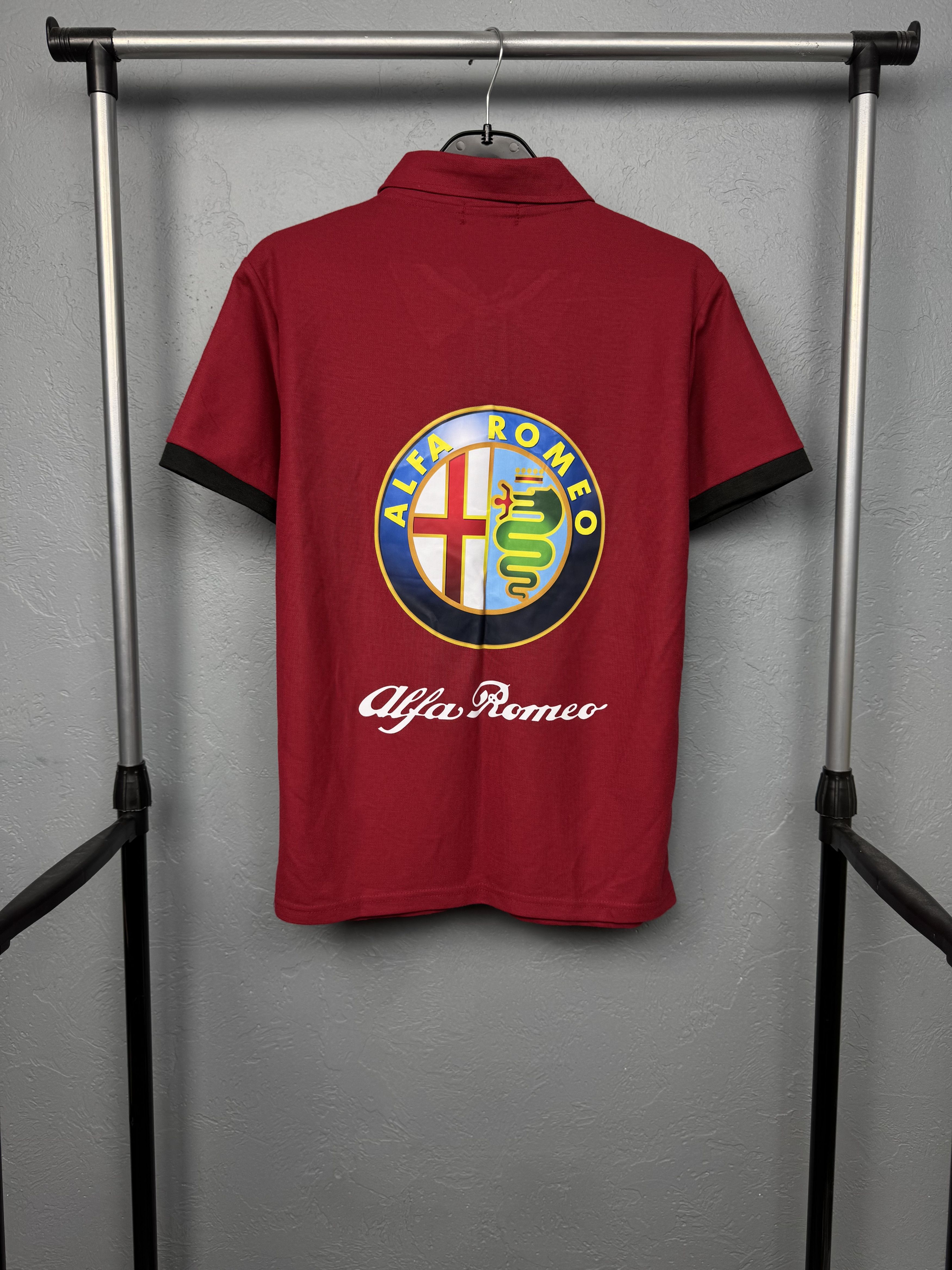 Formula 1 Alpha Romeo Logo Mens Polo Shirt Size US M / EU 48-50 / 2 - 1 Thumbnail