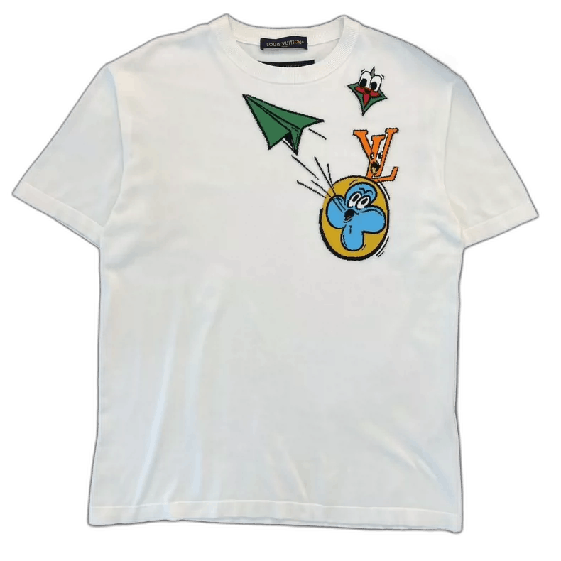 Louis Vuitton Louis Vuitton Graphic Short Sleeve T-Shirt Size US L / EU 52-54 / 3 - 1 Thumbnail