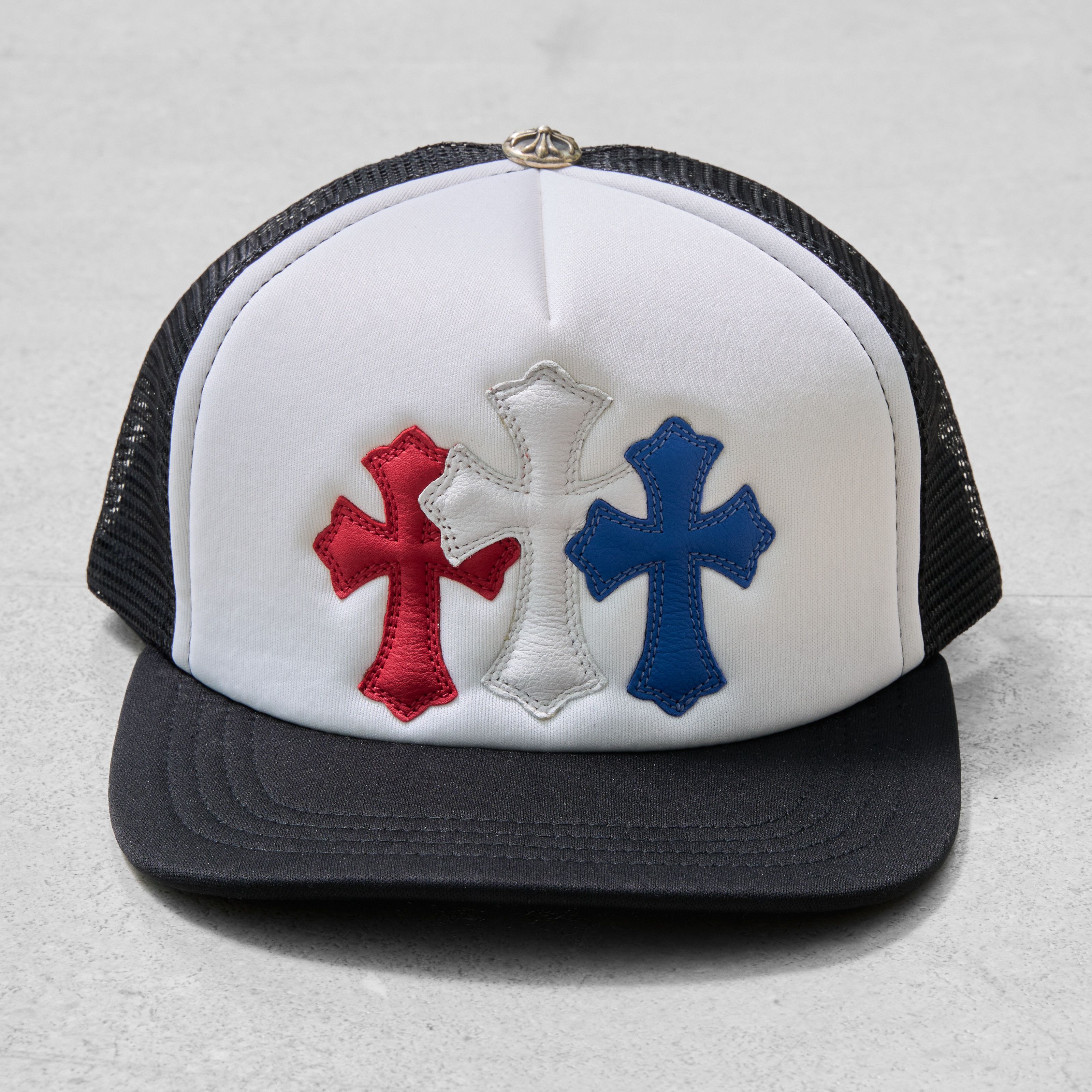 Chrome Hearts CHROME HEARTS Hat Trucker King Taco RED/WHITE/BLUE Size ONE SIZE - 3 Thumbnail
