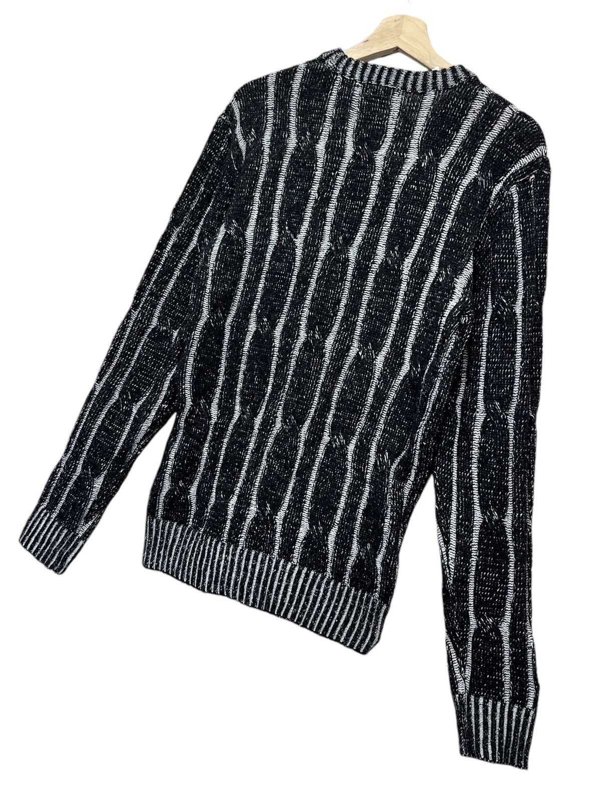 Aran Isles Knitwear 🔥RARE💥DEODORANT TECHNOLOGY Acrylic Stripe Knitwear Sweater Size US M / EU 48-50 / 2 - 4 Thumbnail