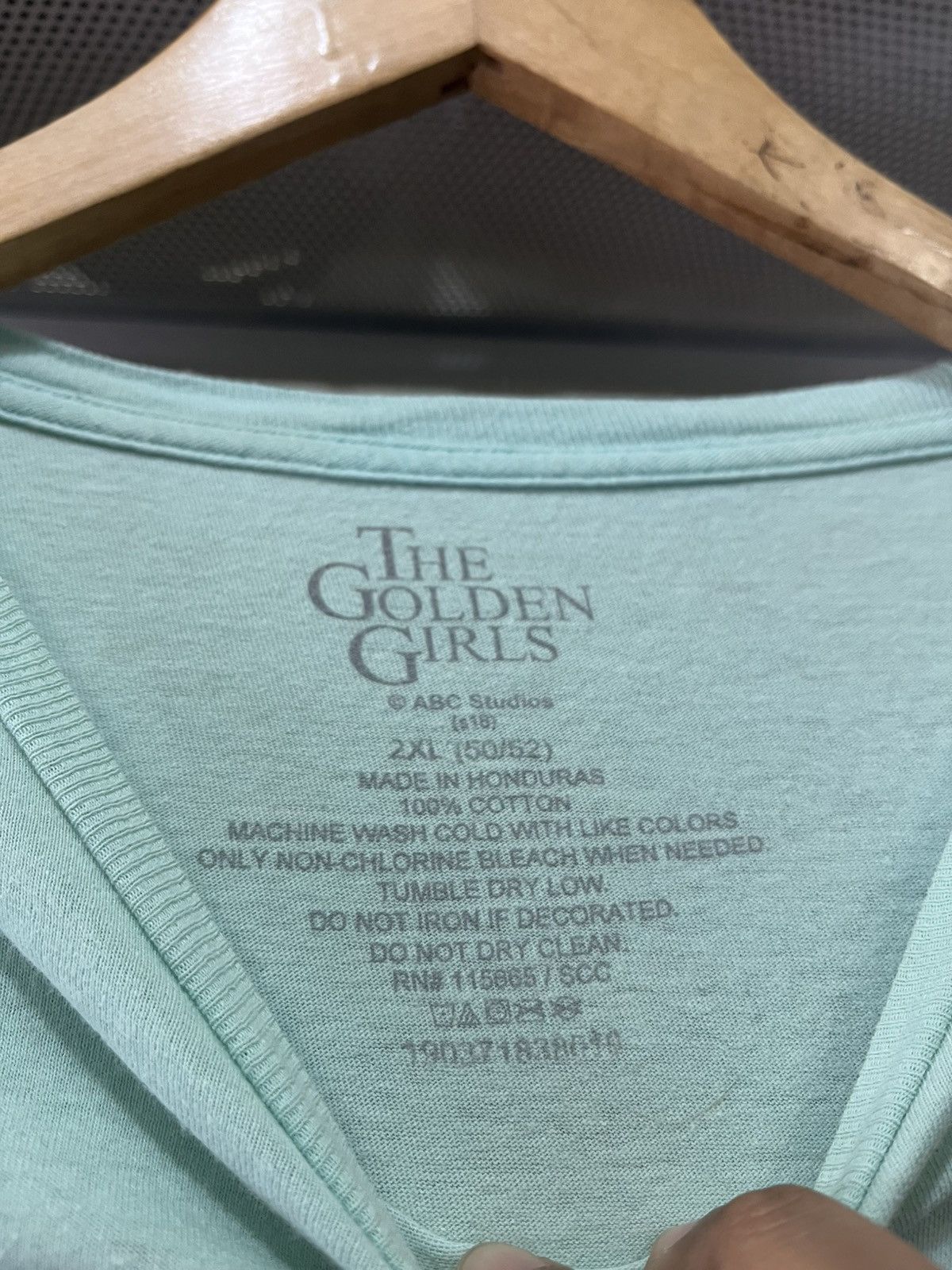 Band Tees The Golden Girls Men's Light Blue Squad Blanche Rose Sophia Size US XL / EU 56 / 4 - 4 Thumbnail