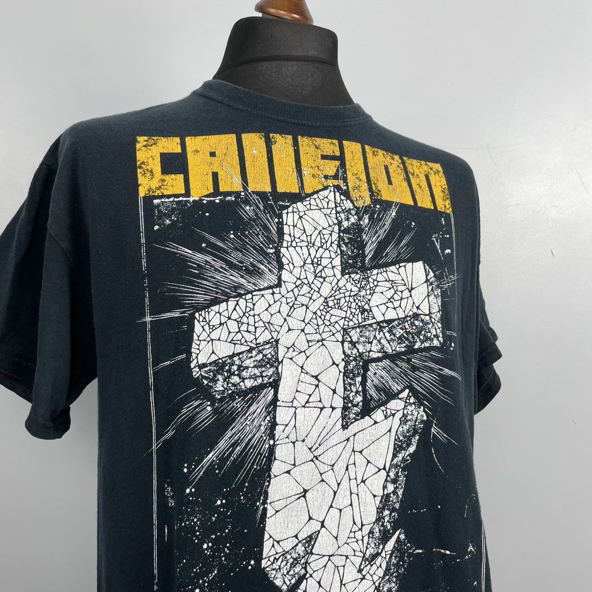Vintage Vintage Vintage Callejon Blitzkreuz T-shirt y2k Size US L / EU 52-54 / 3 - 3 Thumbnail