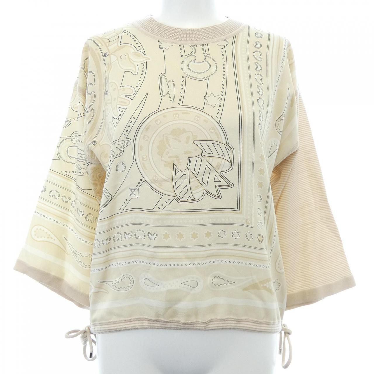 Hermes Hermes Hermes CANDY LIBRIS BANDANA silk top Textile Tops DUTY FREE for USA Size ONE SIZE - 1 Thumbnail