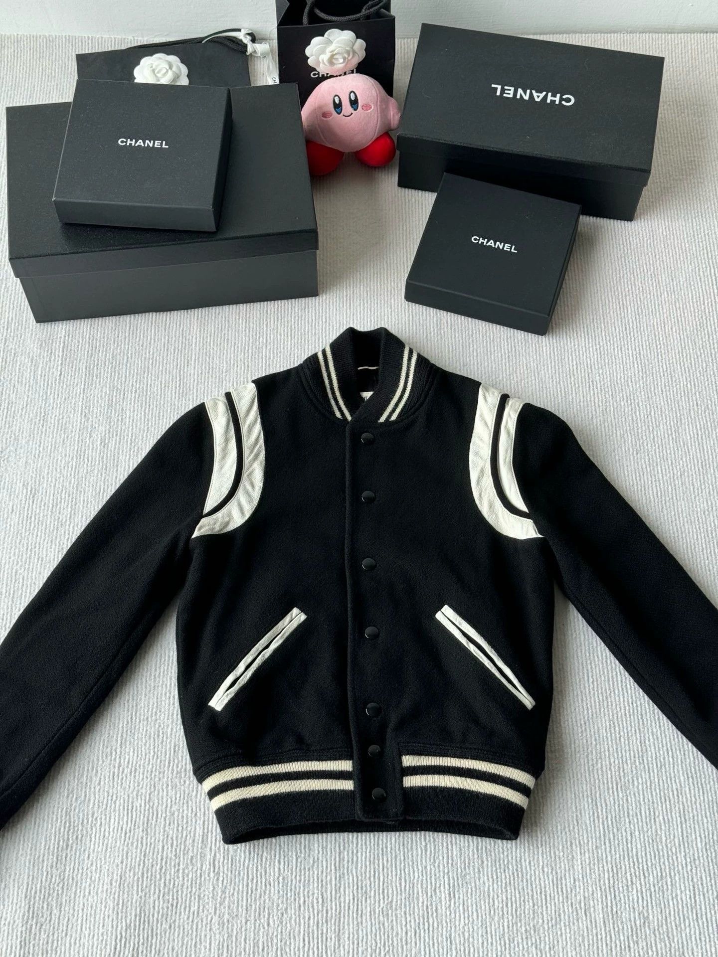 Saint Laurent Paris Saint Laurent Paris Classic baseball jacket Size US XS / EU 42 / 0 - 1 Thumbnail